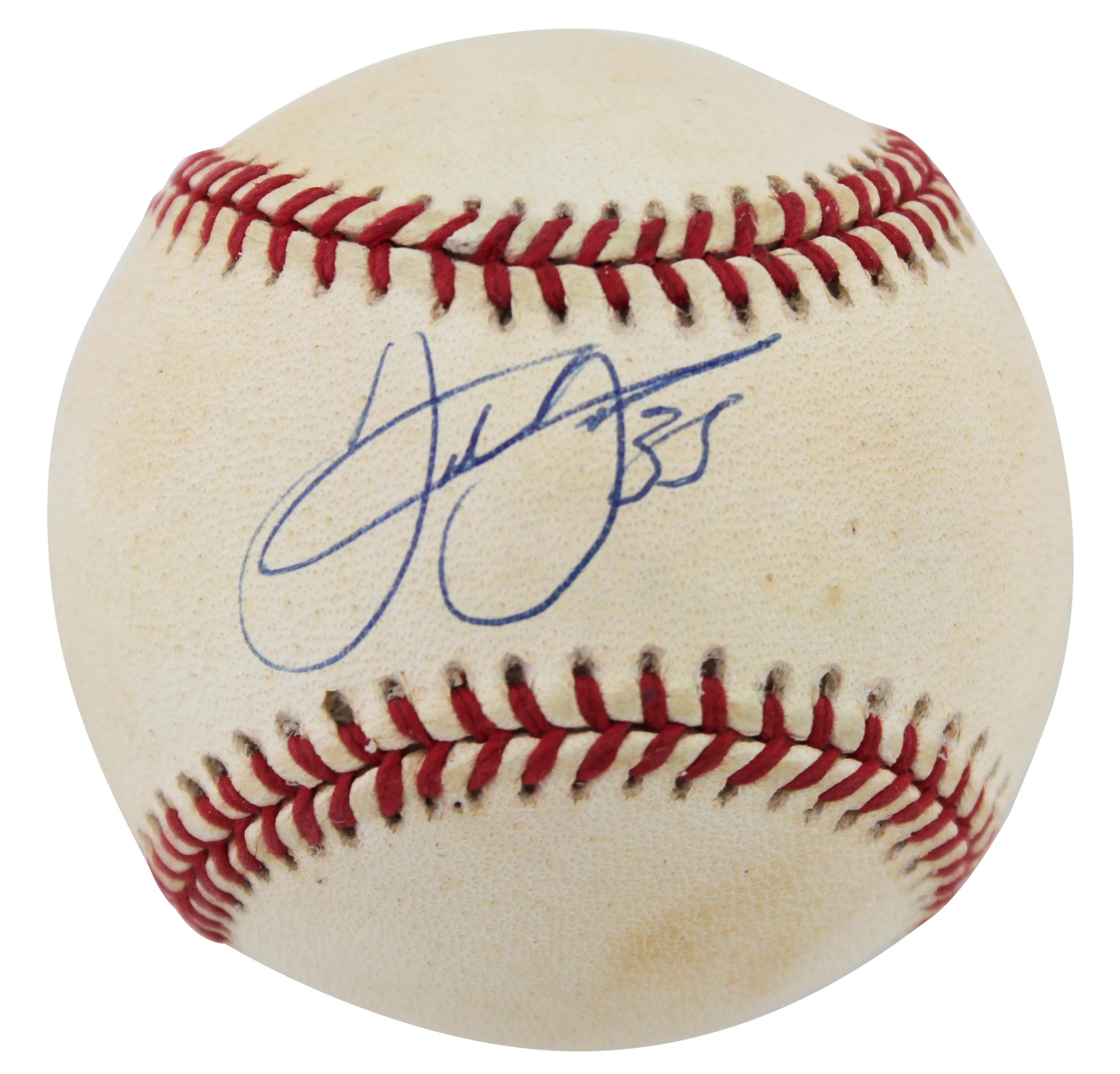 White Sox Frank Thomas Authentic Signed Bobby Brown Oal Baseball UDA #UDV17754 - Image 2