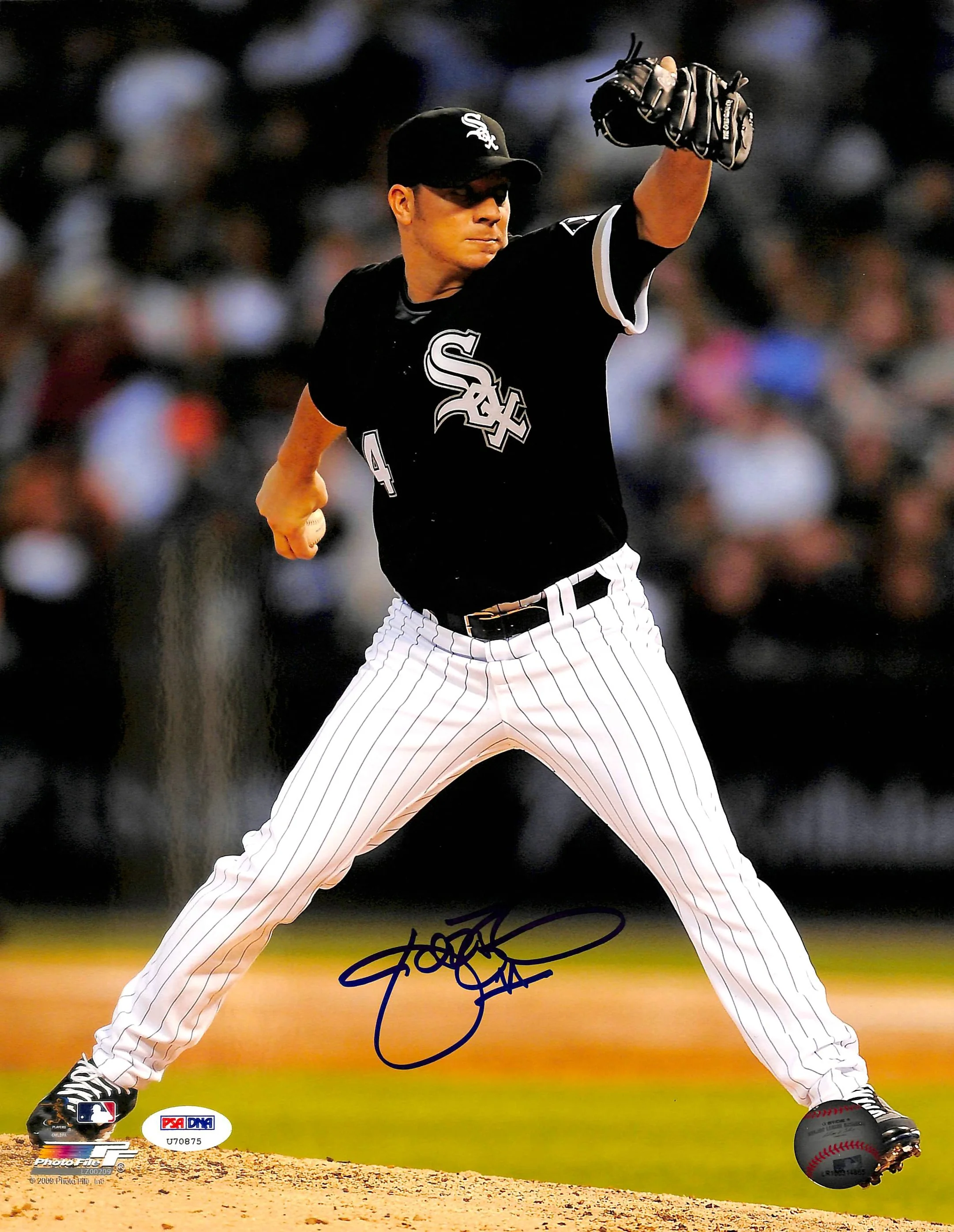White Sox Jake Peavy Authentic Signed 11x14 Photo Autographed PSA/DNA #U70875 - Image 2