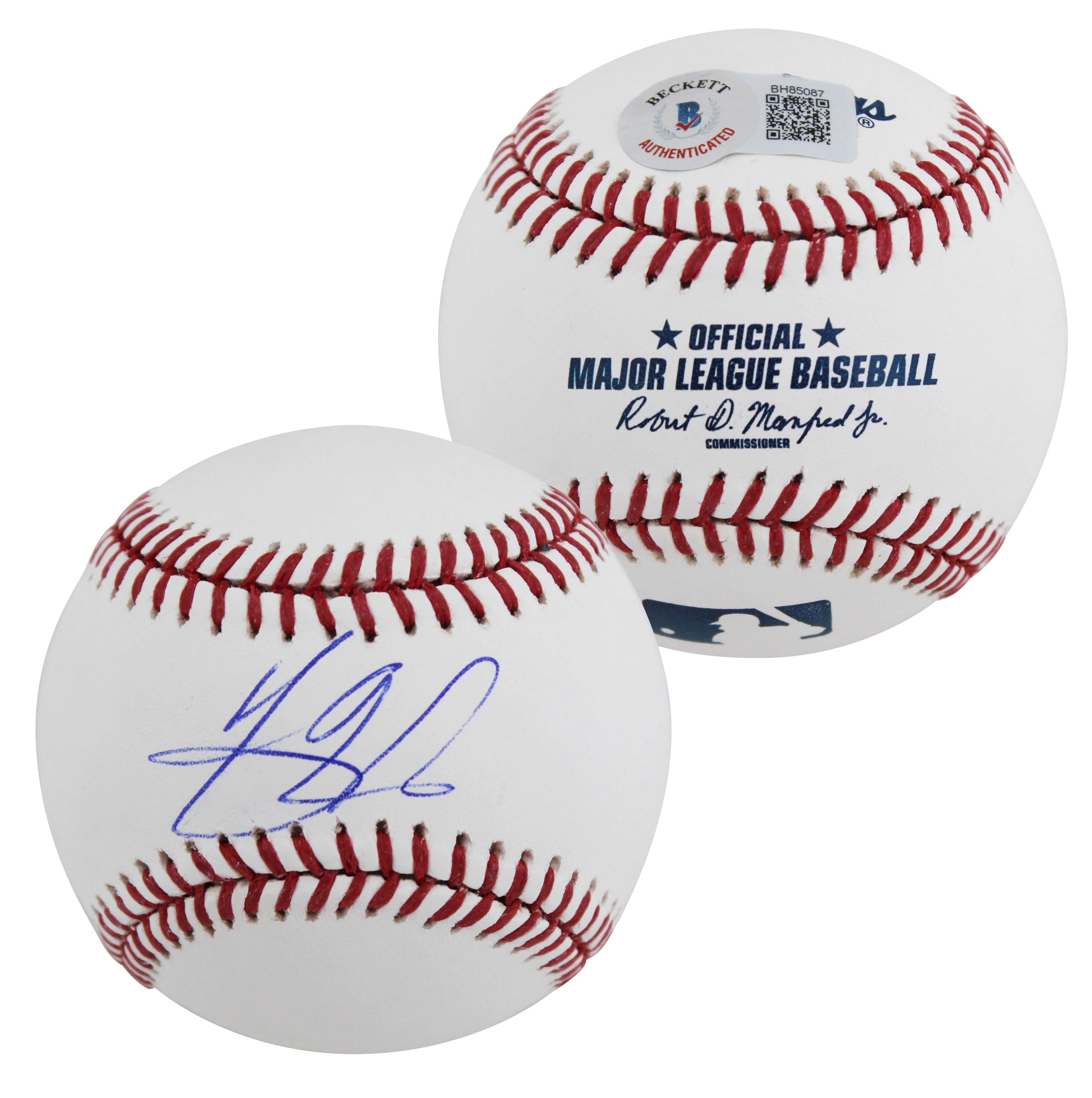 White Sox Yasmani Grandal Authentic Signed Manfred Oml Baseball BAS #BH85087 - Image 2