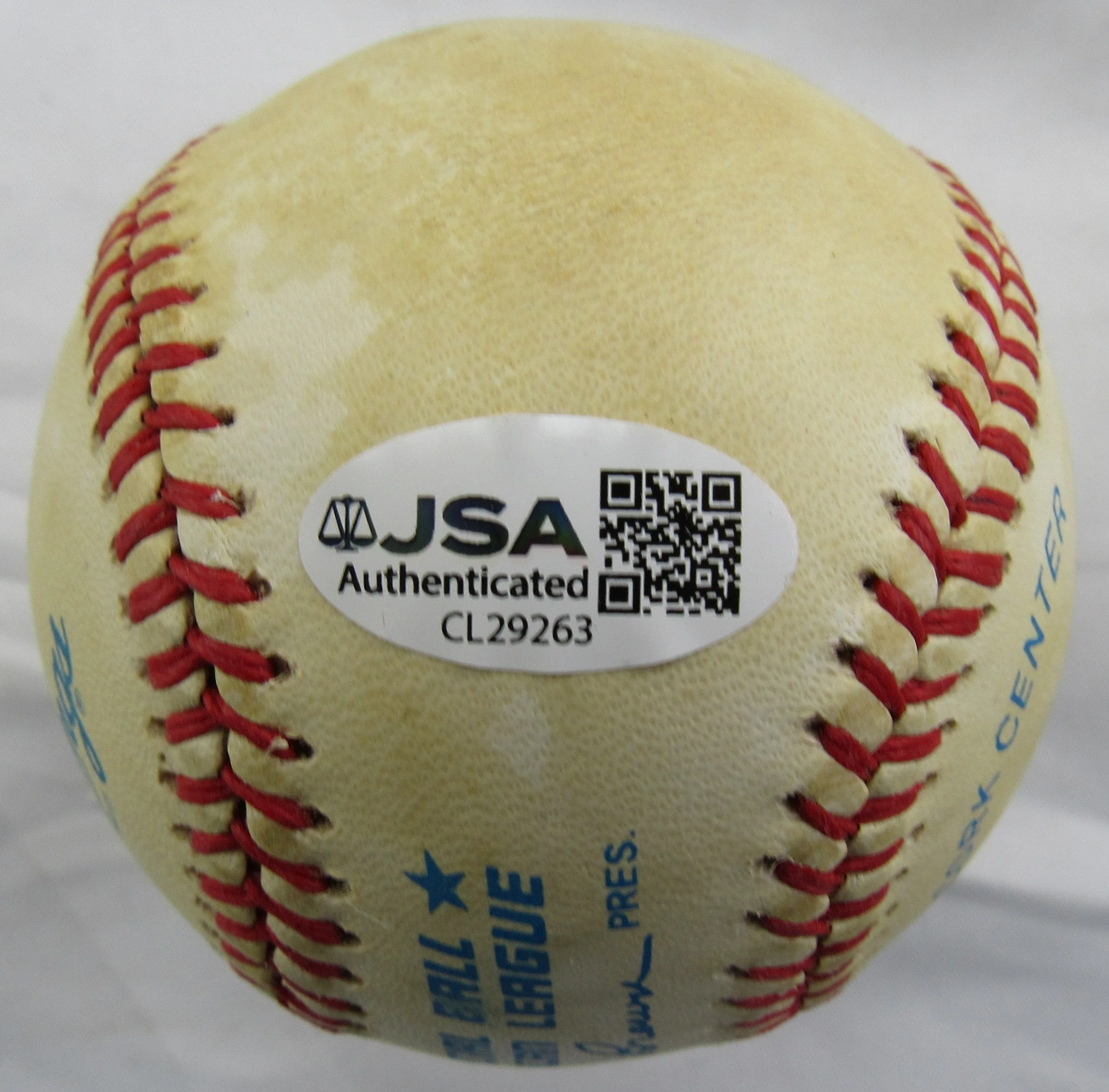 Jim Catfish Hunter Signed Rawlings Baseball JSA CL29263 - Image 5