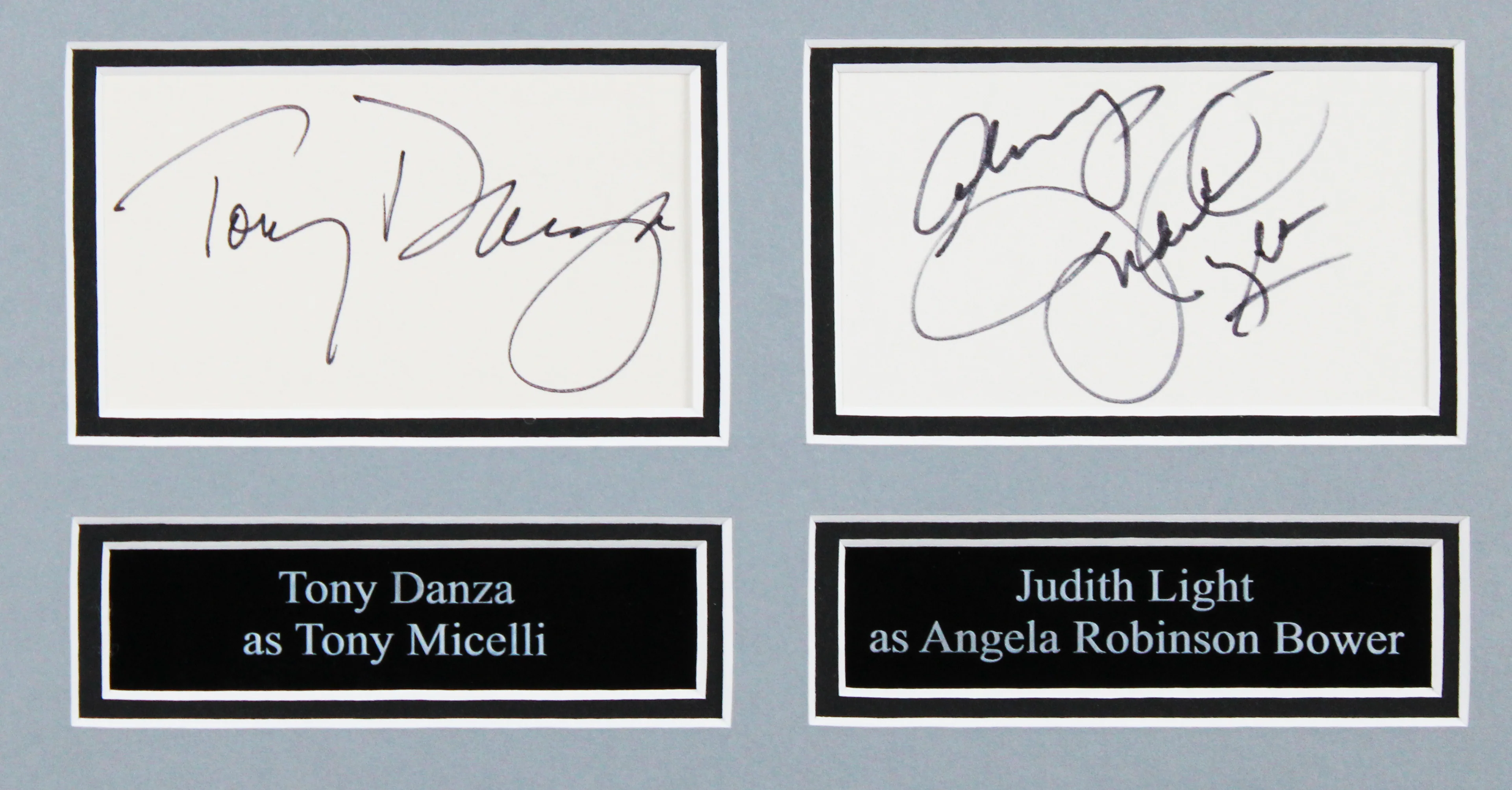 Who's the Boss? (5) Milano, Danza, Light, Helmond +1 Signed Framed Display BAS - Image 3