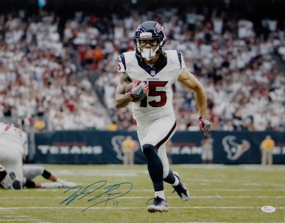 Will Fuller Autographed Houston Texans 16x20 TD Run Photo-JSA W Auth *Blue - Image 7