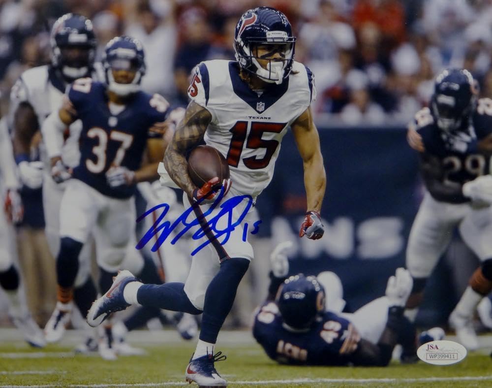 Will Fuller Autographed Houston Texans 8x10 Horizontal Running Photo- JSA W Auth - Image 7