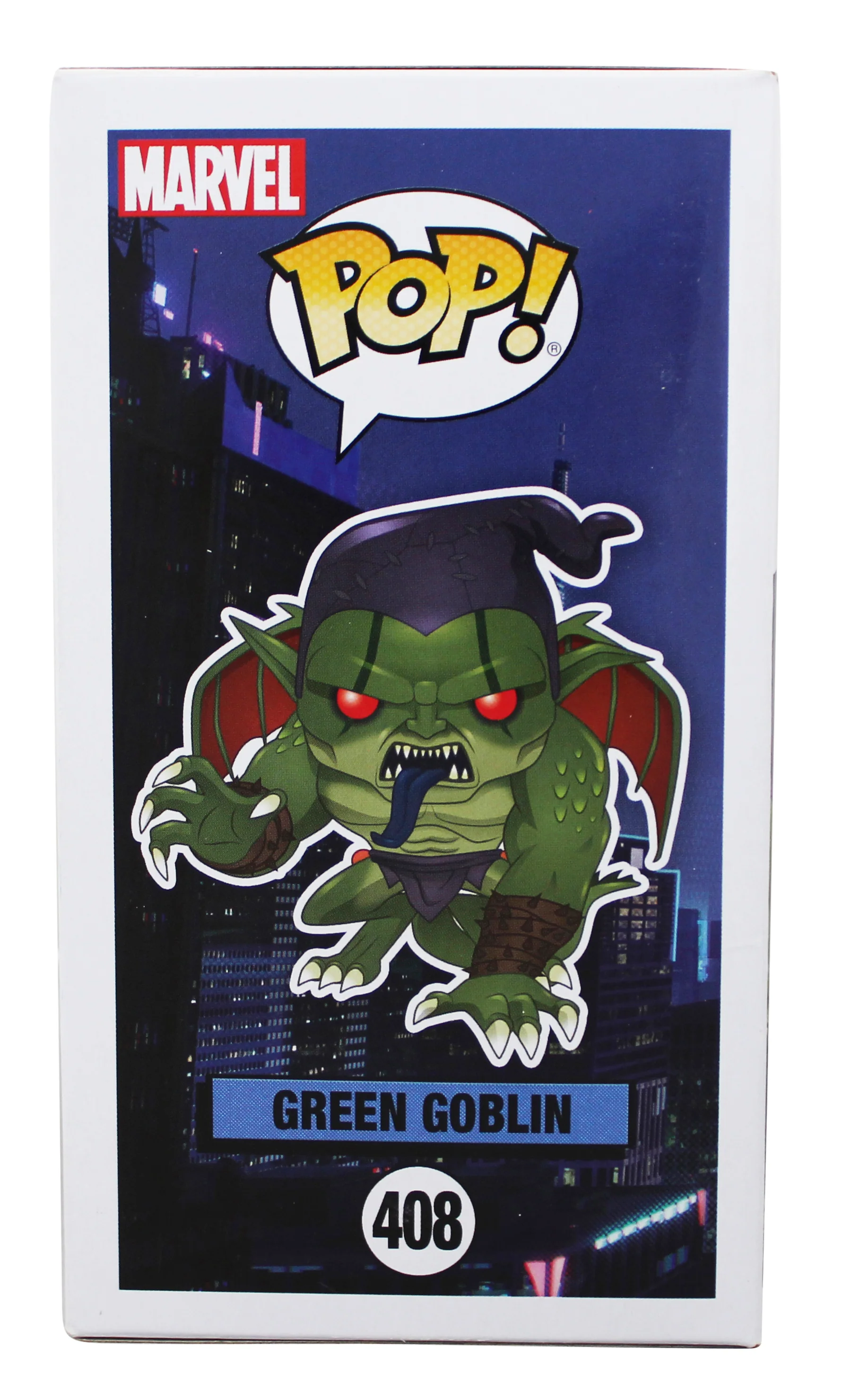 Willem Dafoe Signed Green Goblin #408 Funko Pop Vinyl Figure PSA/DNA #AP84508 - Image 6