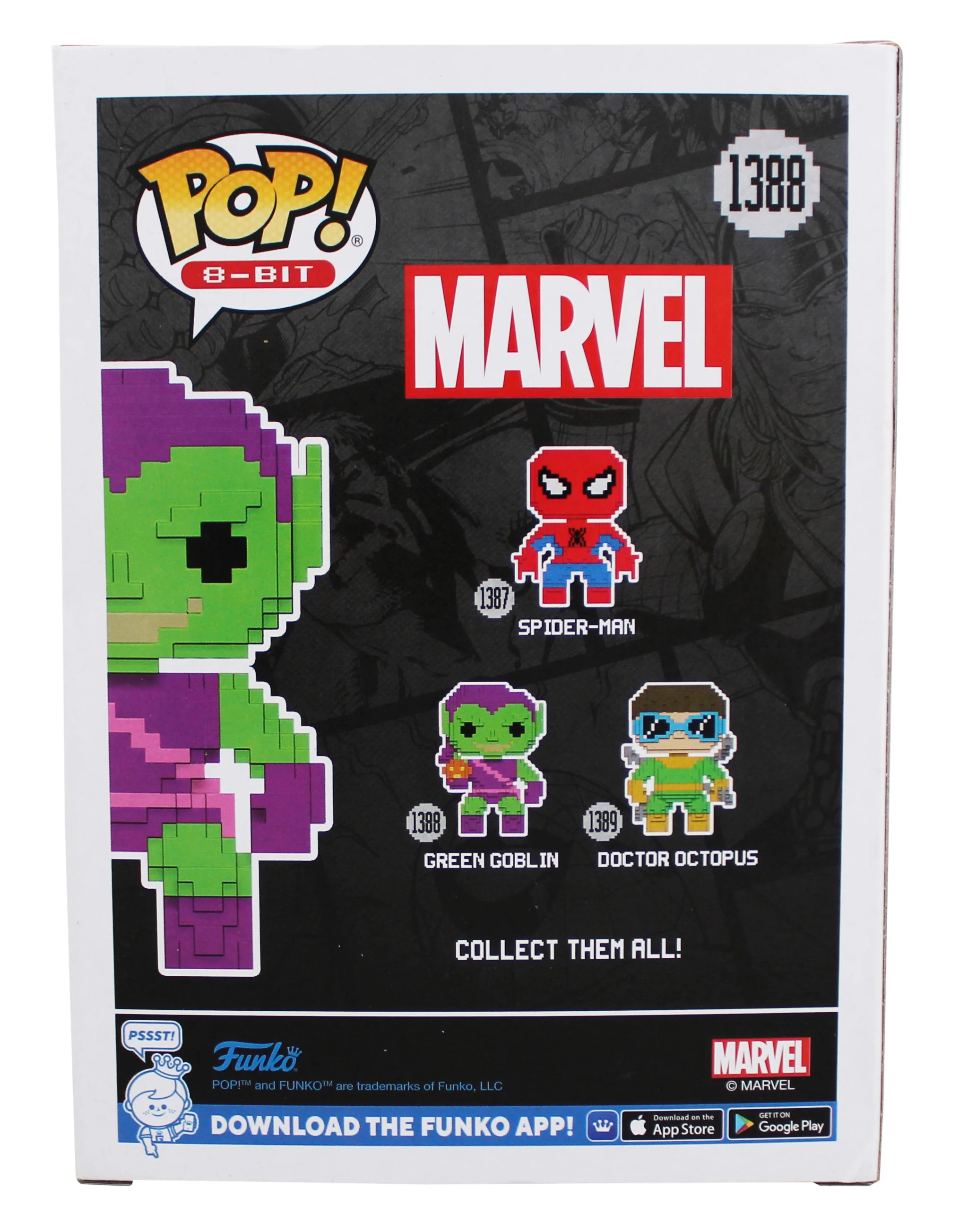 Willem Dafoe Spiderman Signed Green Goblin #1388 Funko Pop Figure BAS #BQ56455 - Image 5
