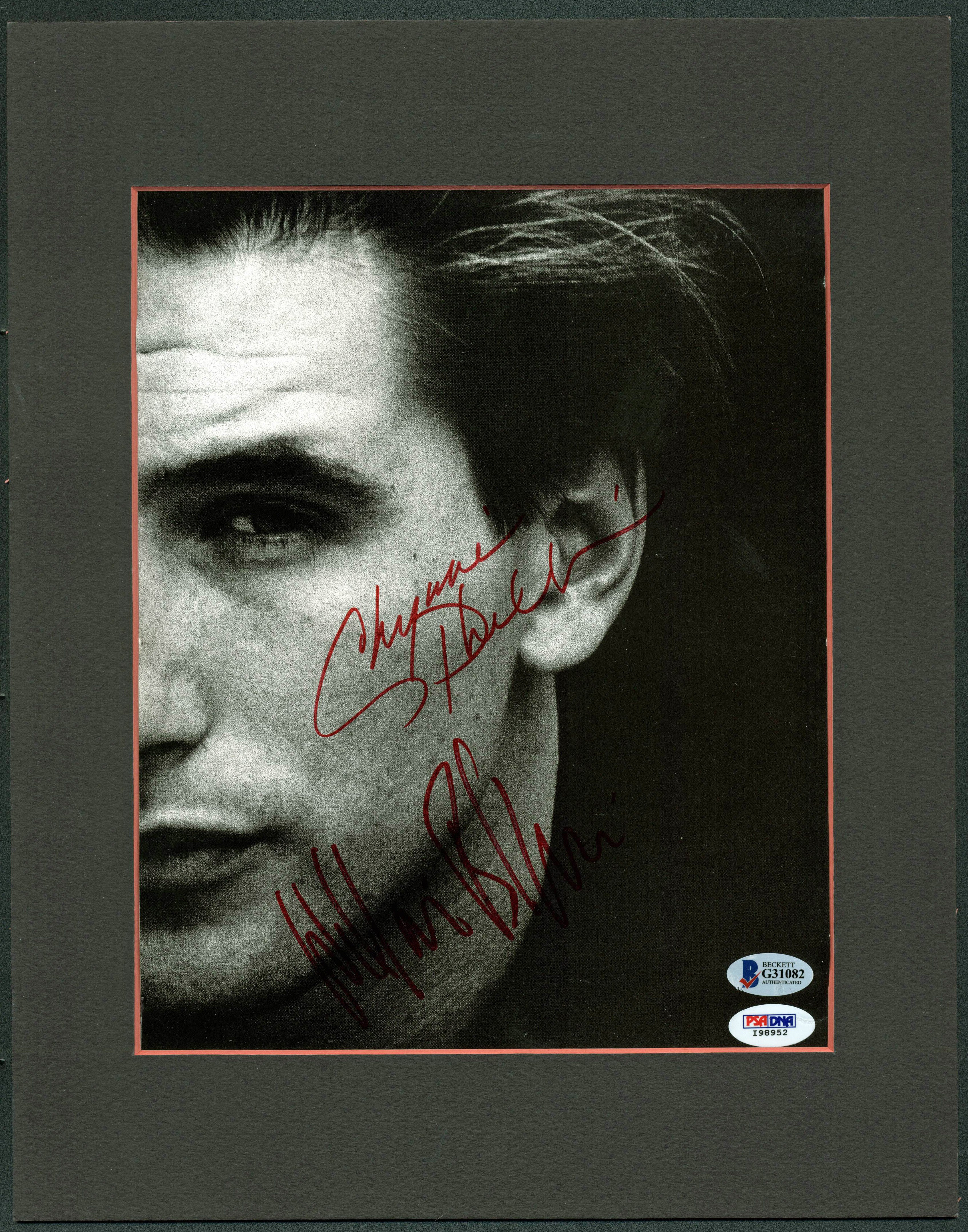 William Baldwin & Chynna Phillips Signed 8x11 Matted Magazine Page BAS #G31082 - Image 2