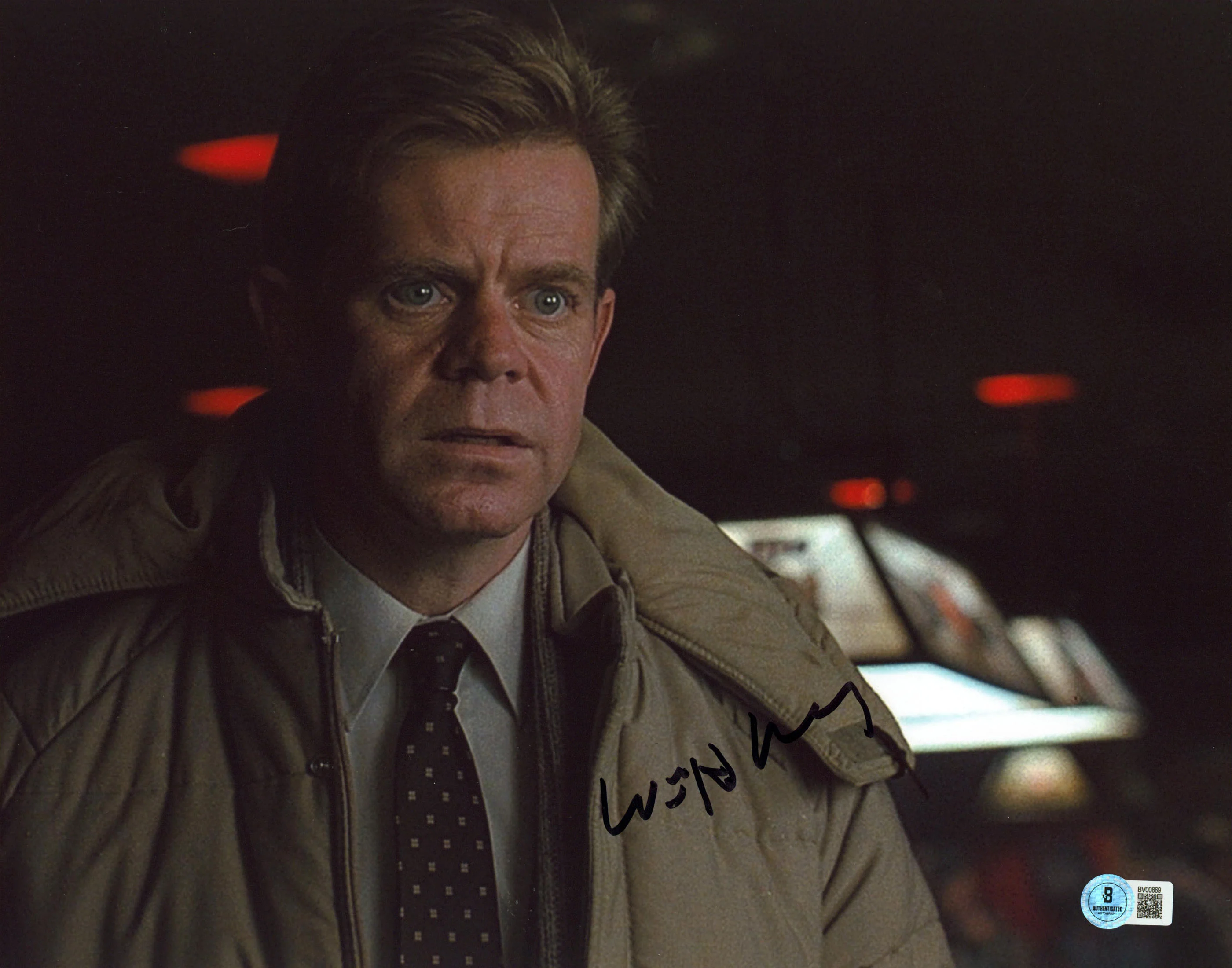 William H. Macy Fargo Authentic Signed 11x14 Horizontal Photo BAS #BV00869 - Image 2