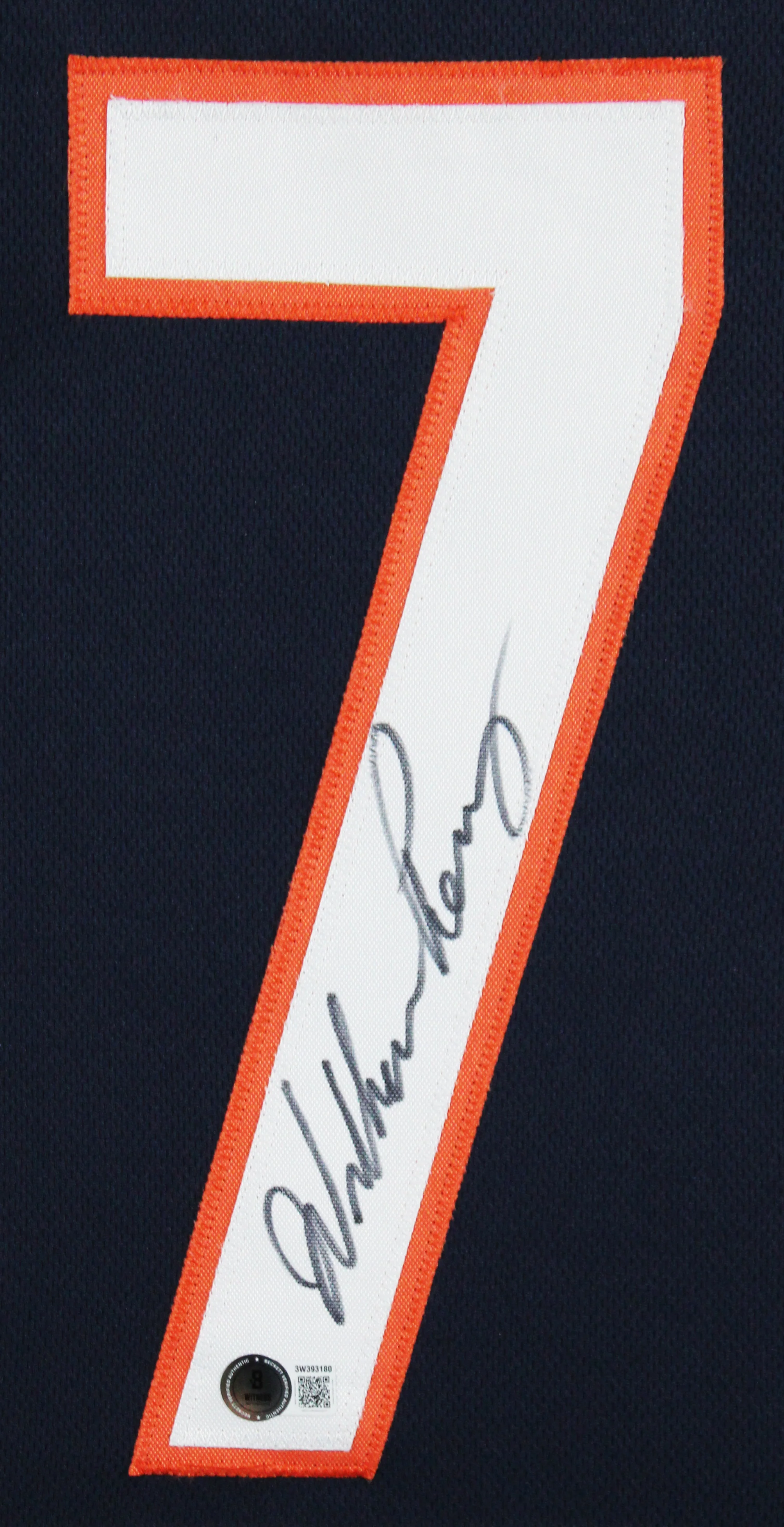 William Perry Authentic Signed Navy Pro Style Framed Jersey BAS Witnessed - Image 3