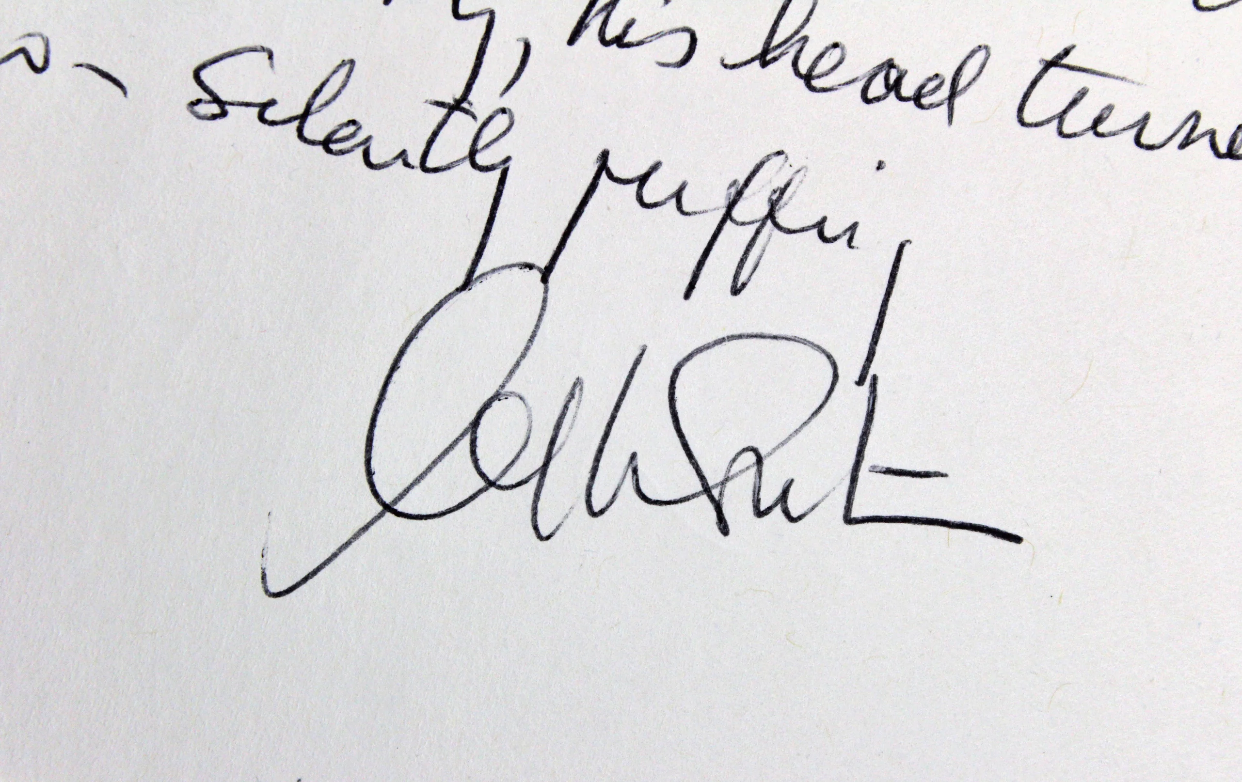 William Shatner Signed 7.25x10.5 1 Page Essay on Personal Letterhead BAS #A71925 - Image 3