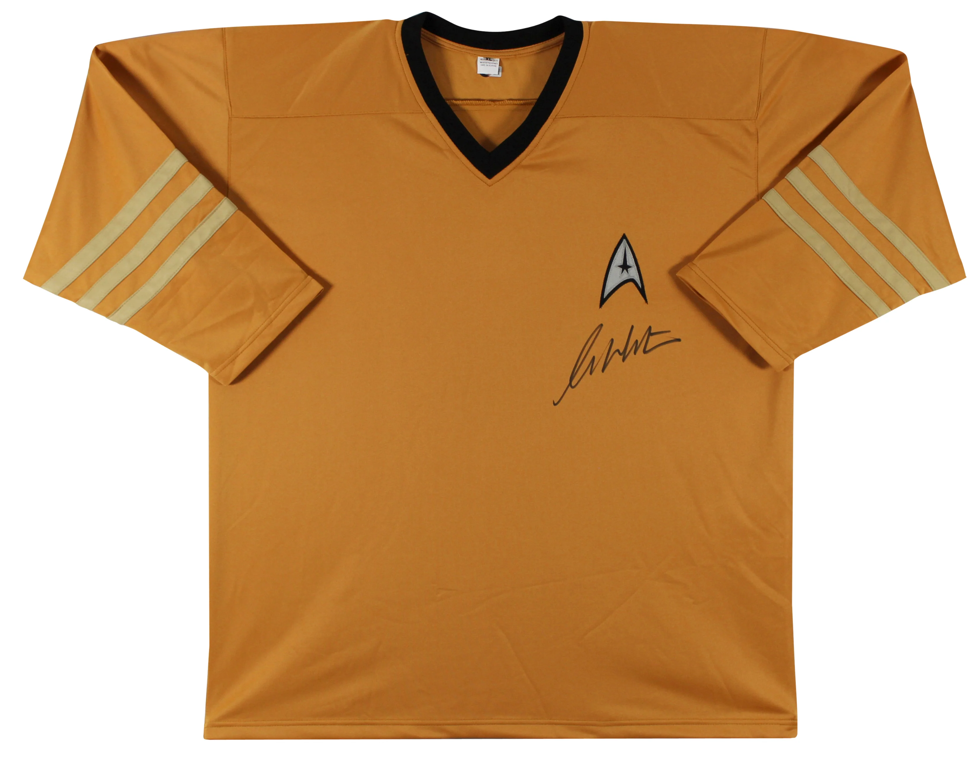William Shatner Star Trek Authentic Signed Uniform Shirt BAS Witnessed - Image 2