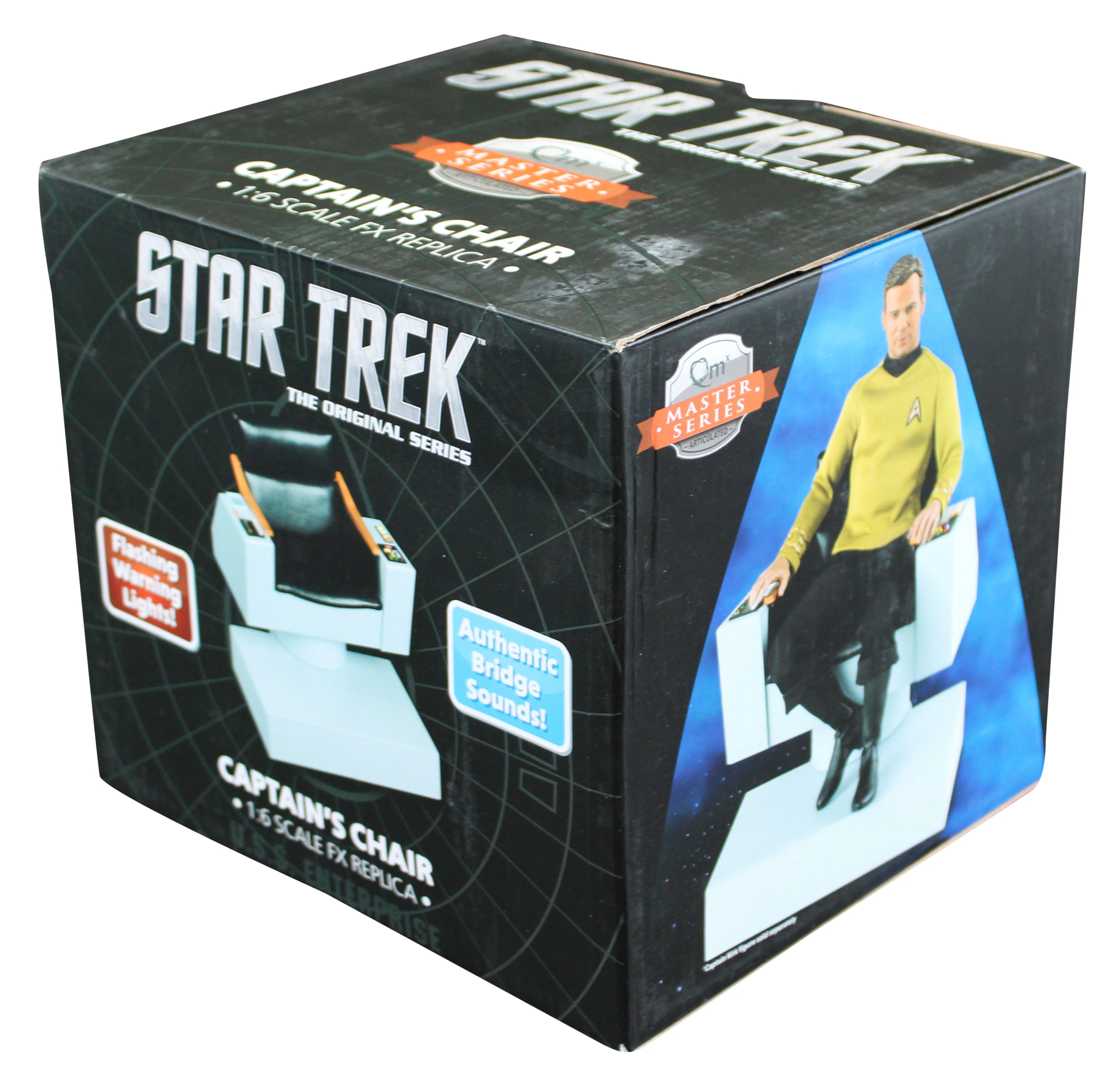 William Shatner Star Trek "Captain Kirk" Signed 1:6 FX Captain's Chair BAS Wit - Image 10
