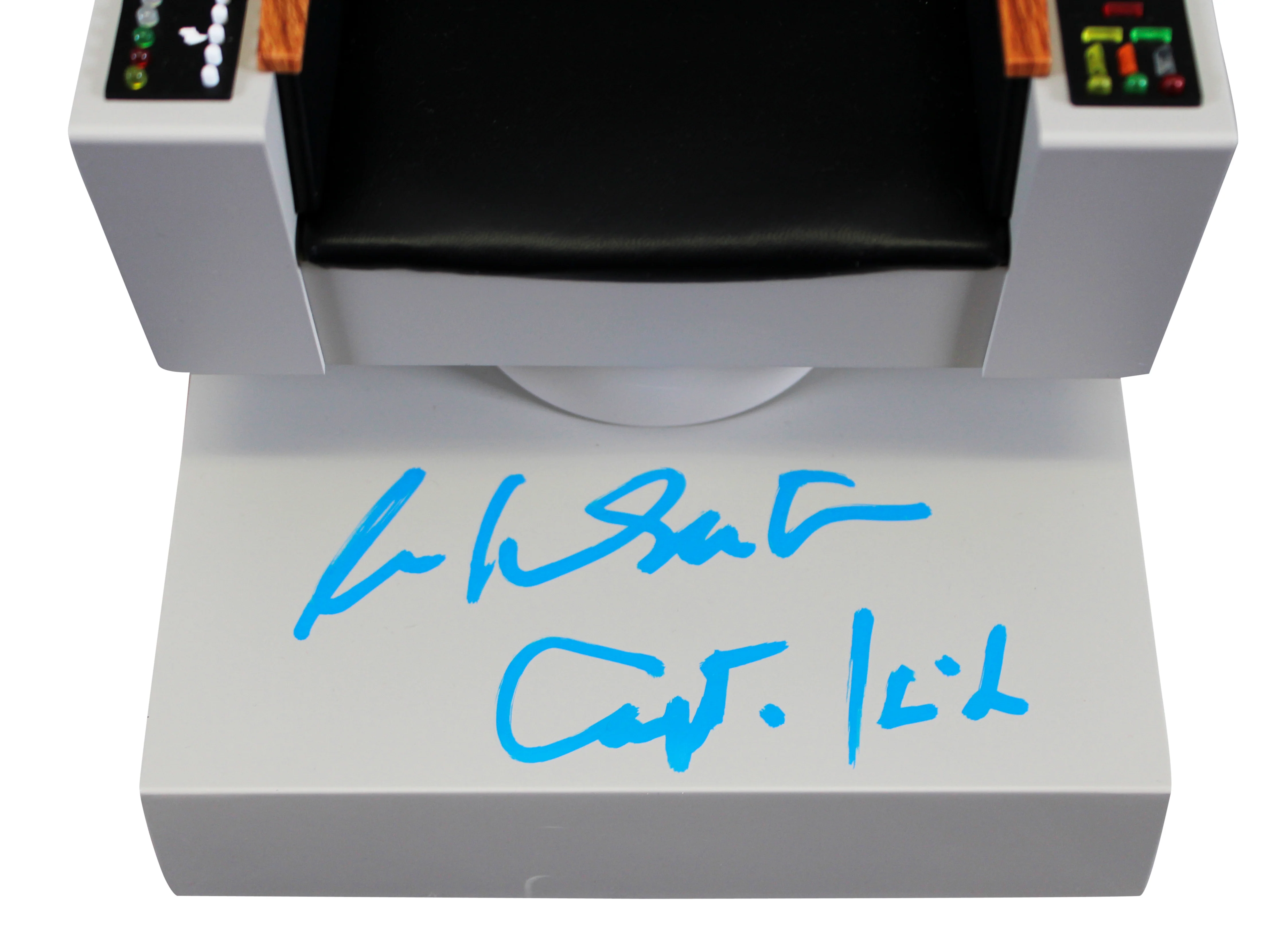 William Shatner Star Trek "Captain Kirk" Signed 1:6 FX Captain's Chair BAS Wit - Image 4