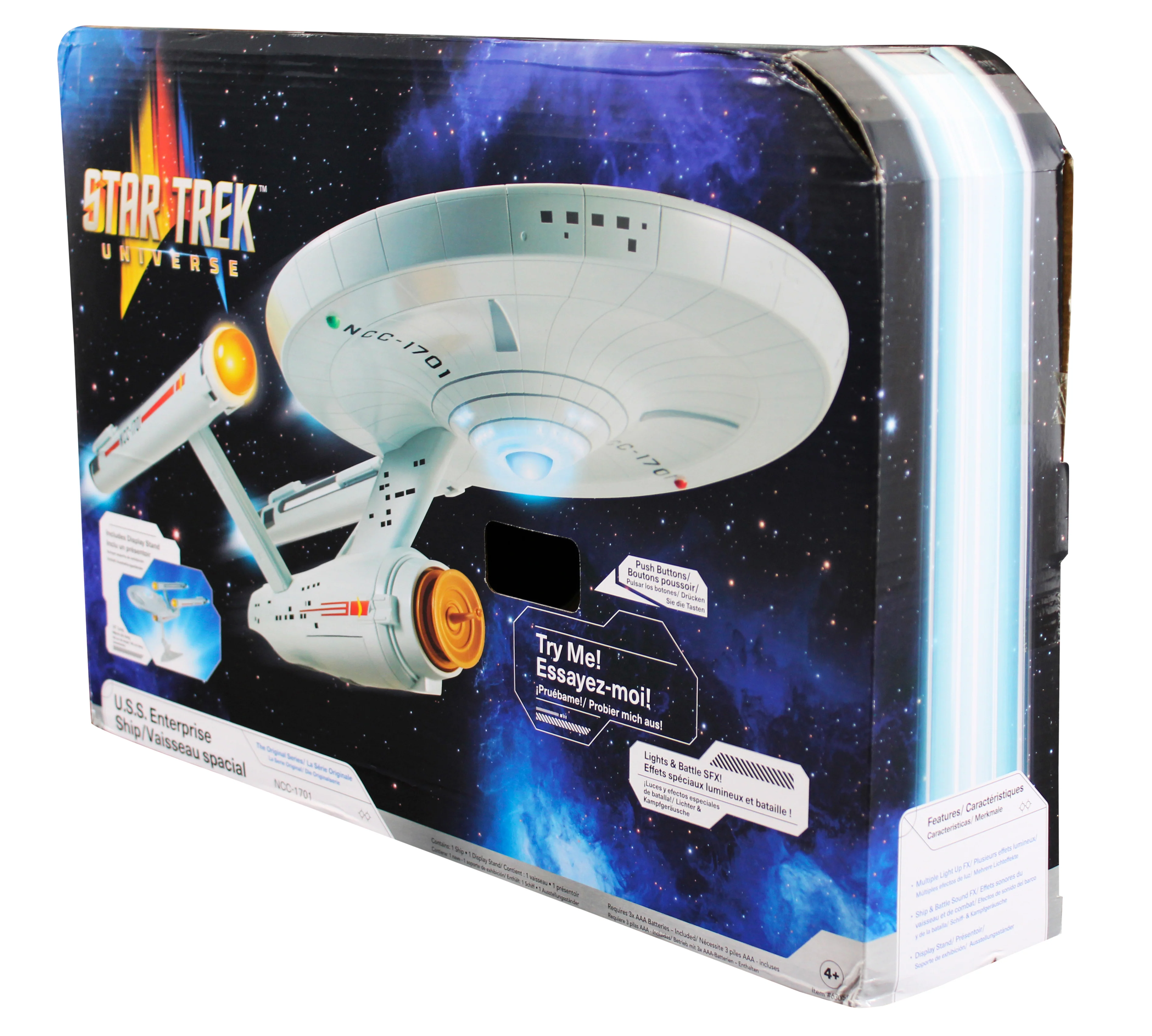William Shatner Star Trek "Captain Kirk" Signed USS Enterprise NCC-1701 BAS Wit - Image 10