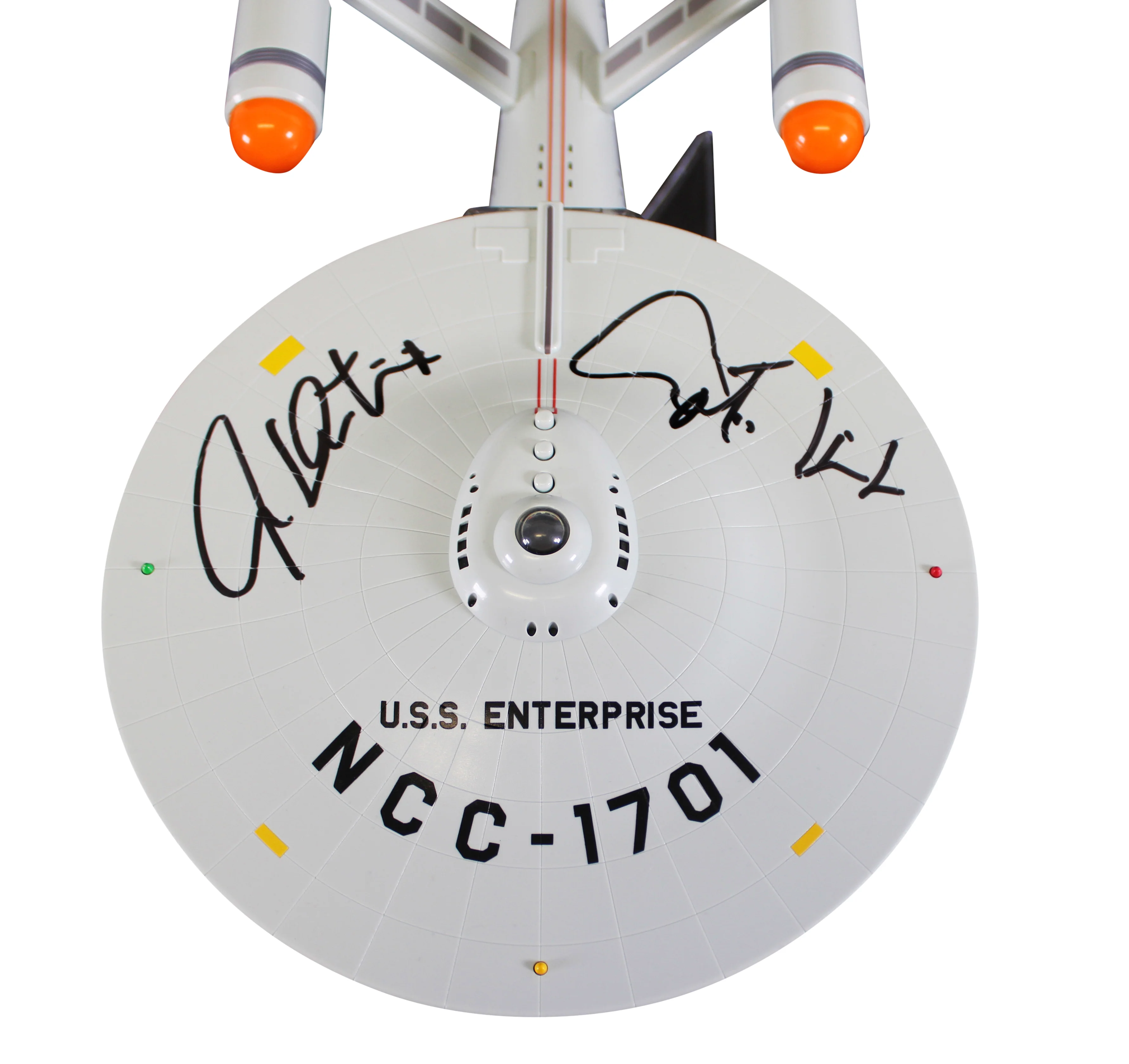 William Shatner Star Trek "Captain Kirk" Signed USS Enterprise NCC-1701 BAS Wit - Image 4