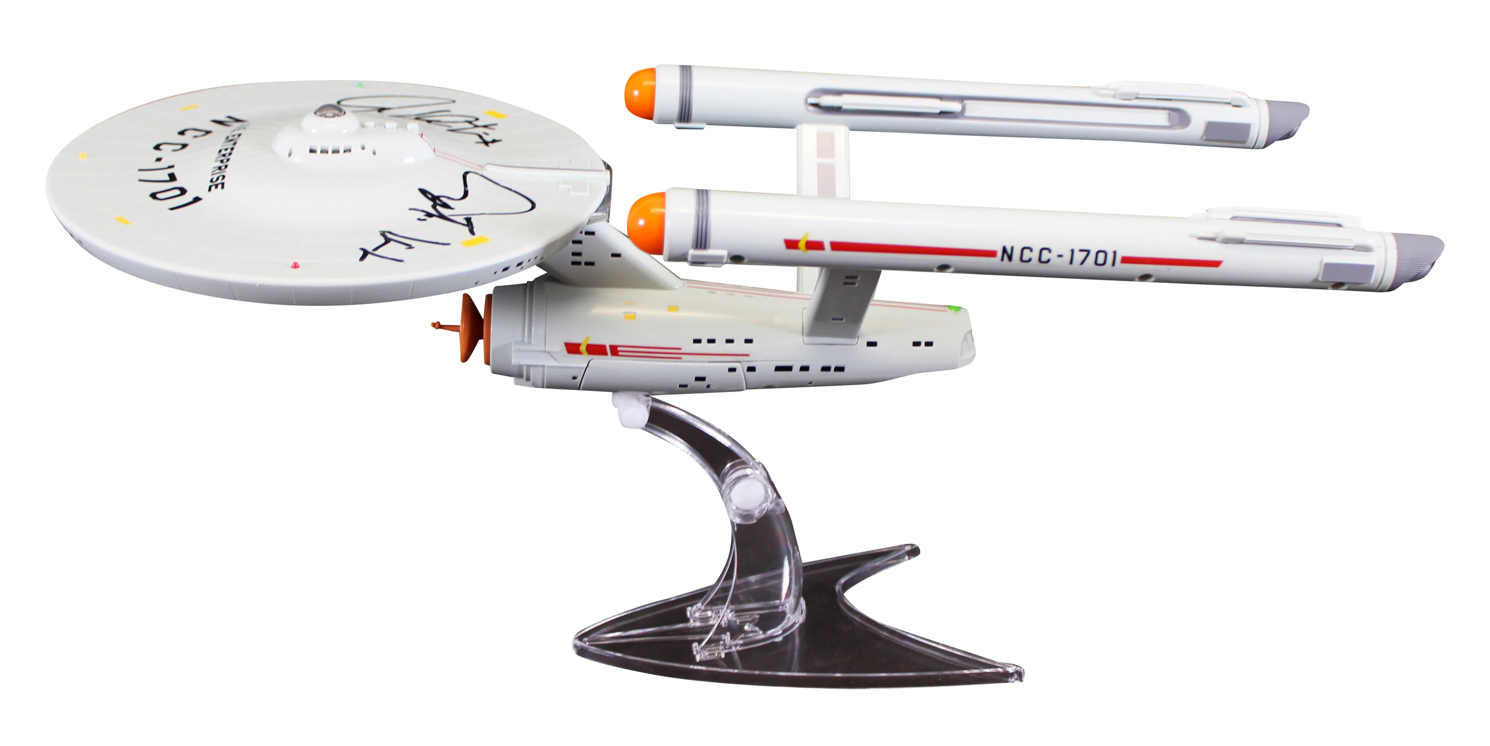 William Shatner Star Trek "Captain Kirk" Signed USS Enterprise NCC-1701 BAS Wit - Image 7