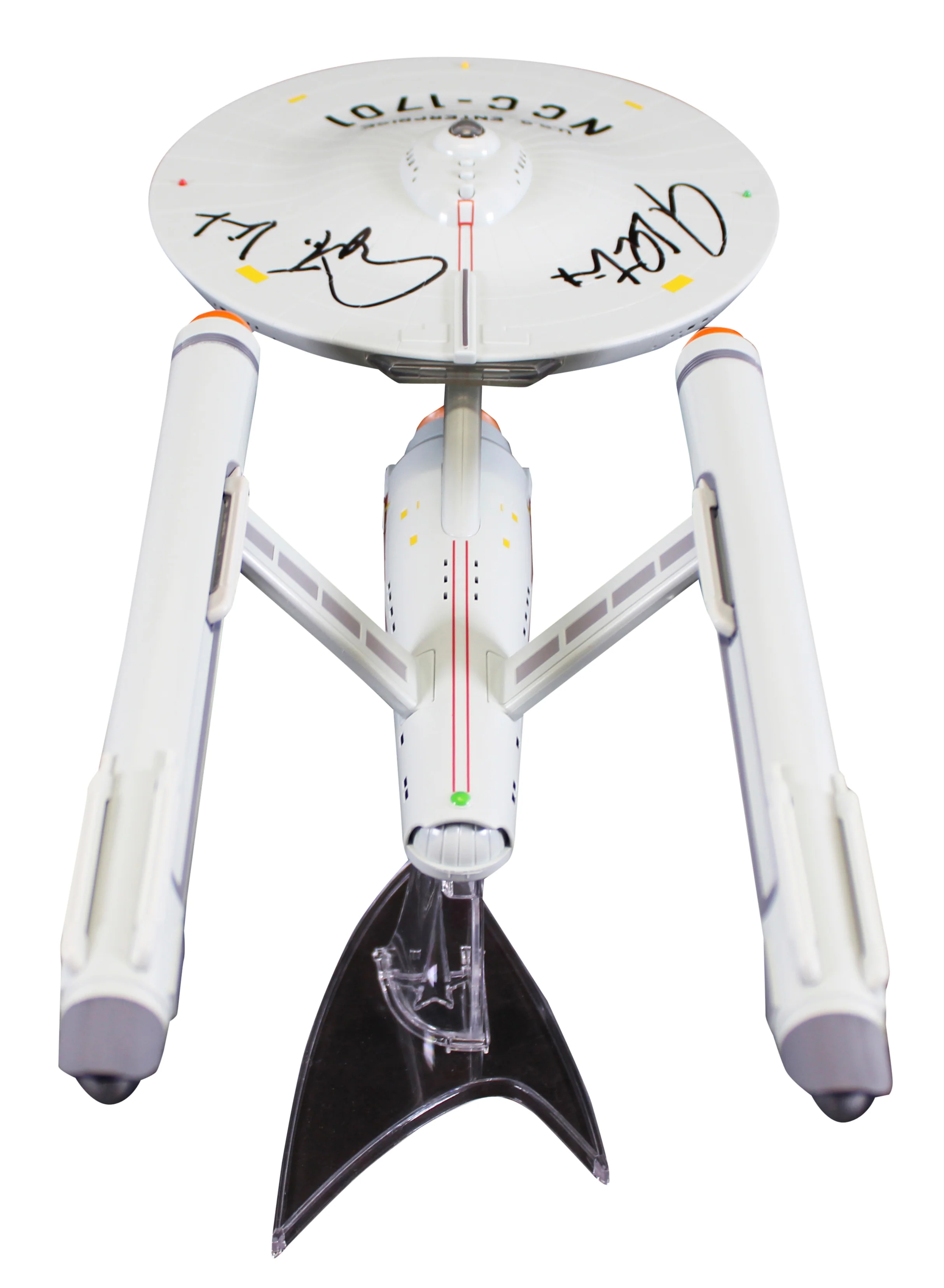 William Shatner Star Trek "Captain Kirk" Signed USS Enterprise NCC-1701 BAS Wit - Image 8