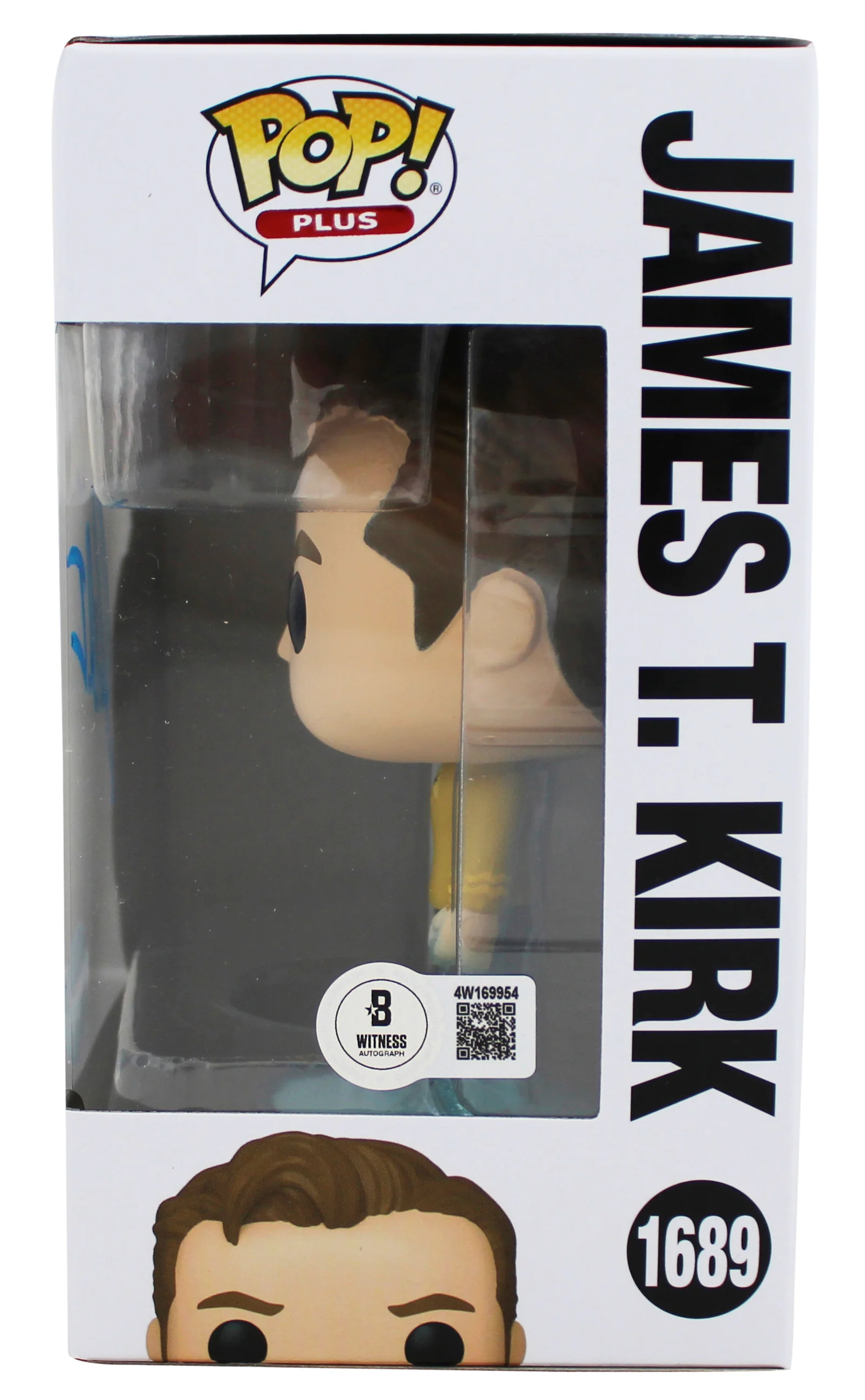 William Shatner Star Trek Signed James T. Kirk #1689 Funko Pop Figure BAS Wit - Image 4
