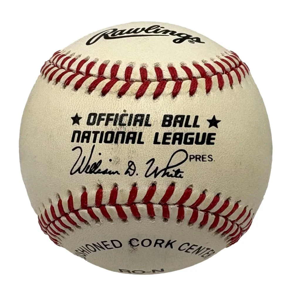 Willie Mays San Francisco Giants Signed Official NL Baseball BAS AE65409 - Image 2