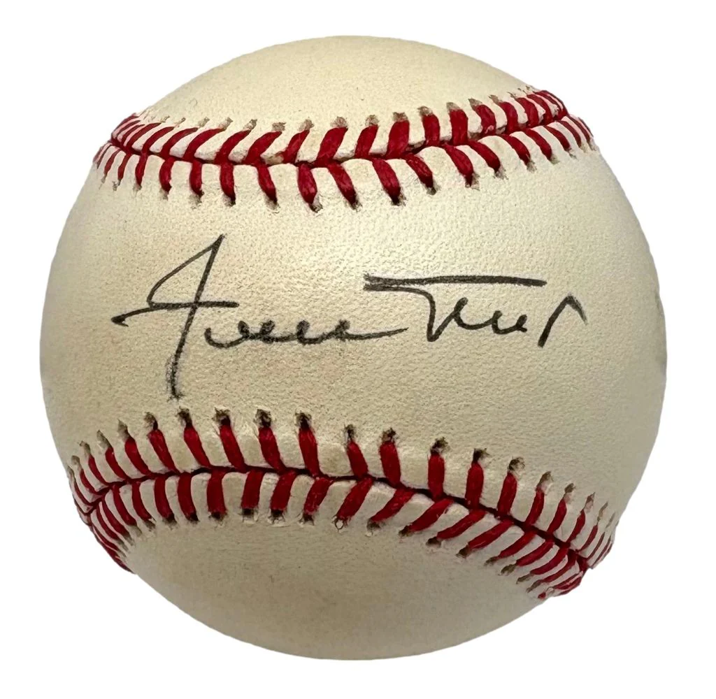 Willie Mays San Francisco Giants Signed Official NL Baseball BAS AE65416