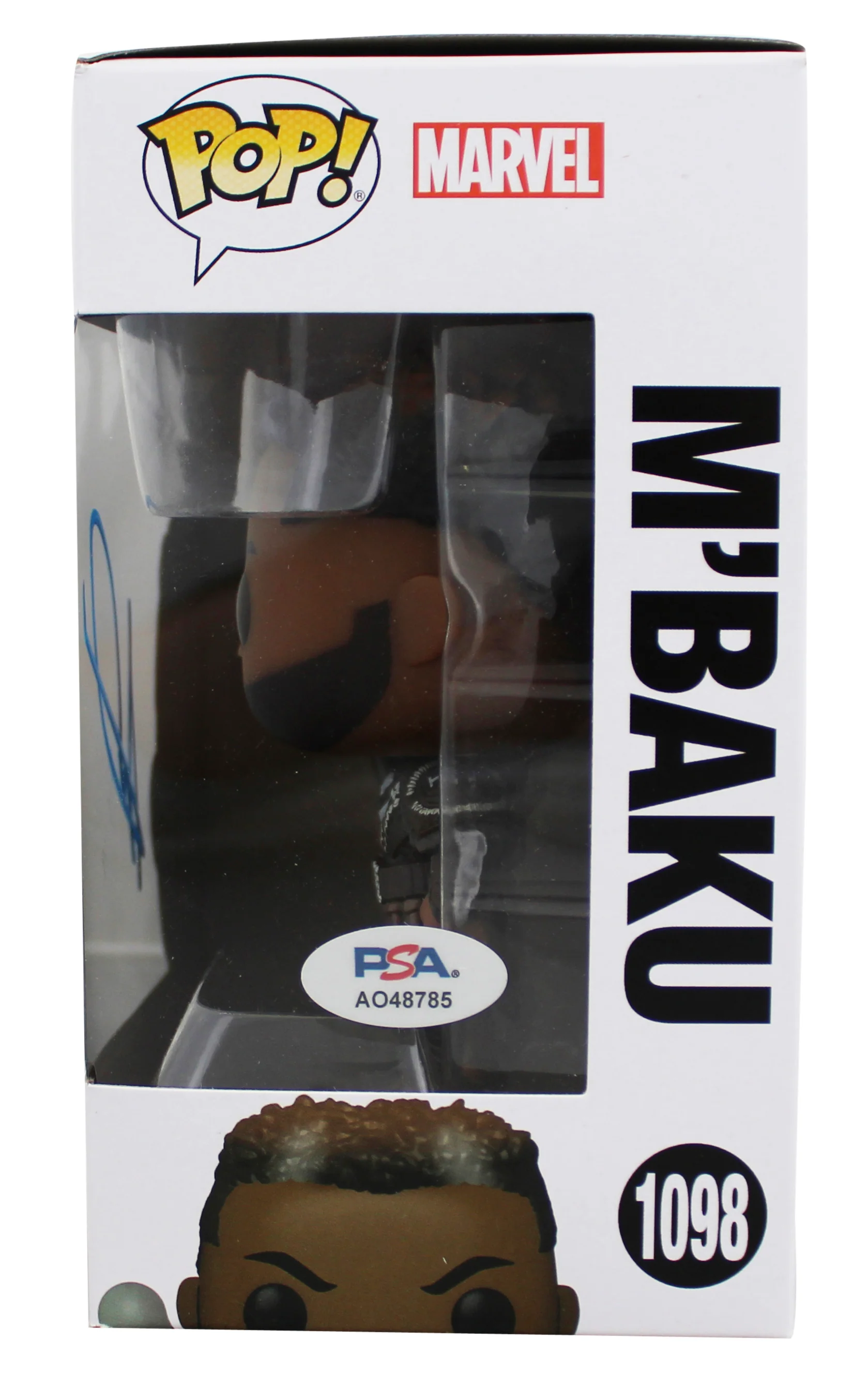 Winston Duke Black Panther Signed M'Baku #1098 Funko Pop Figure PSA/DNA #AO48785 - Image 4