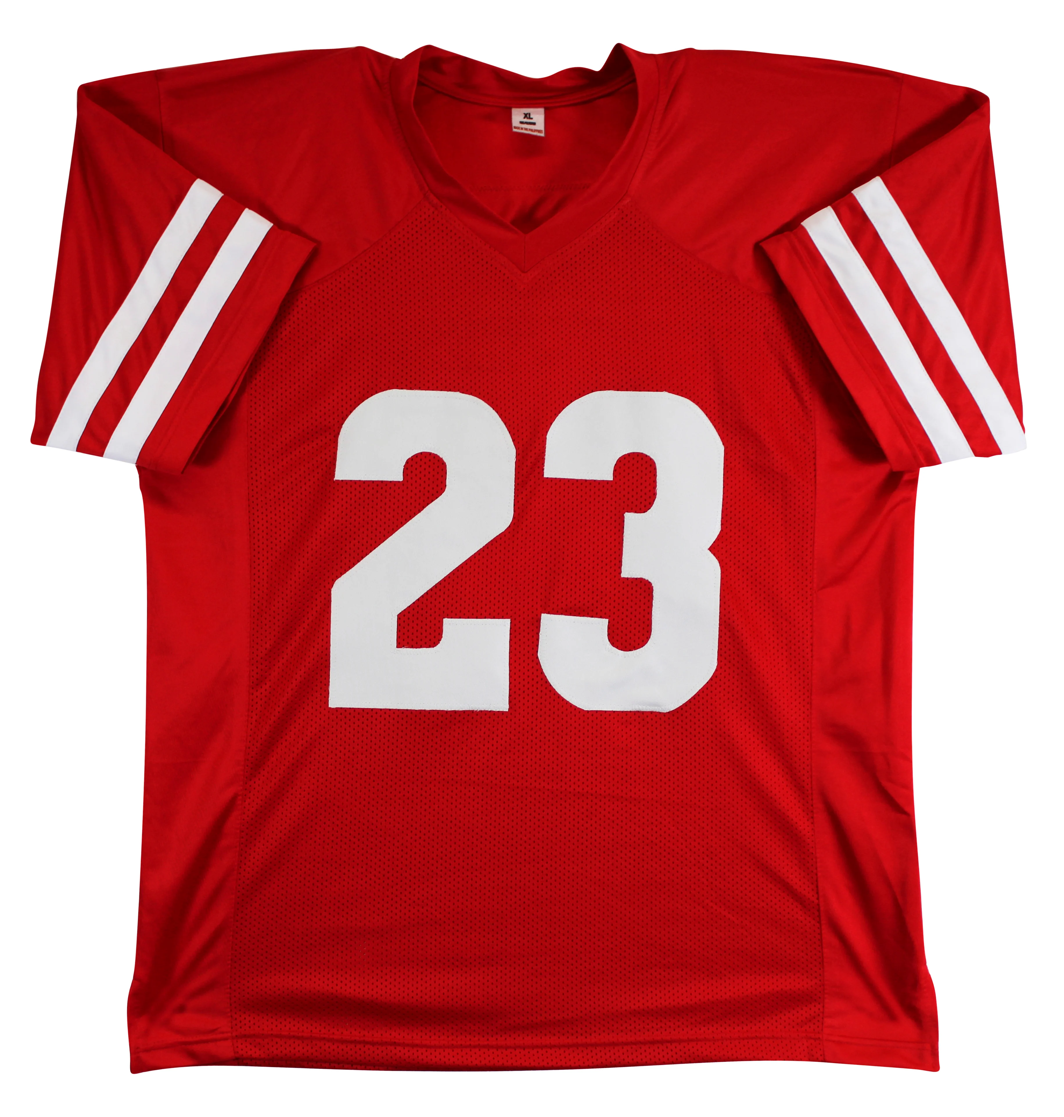 Wisconsin Jonathan Taylor Authentic Signed Red Pro Style Jersey Autographed BAS - Image 4
