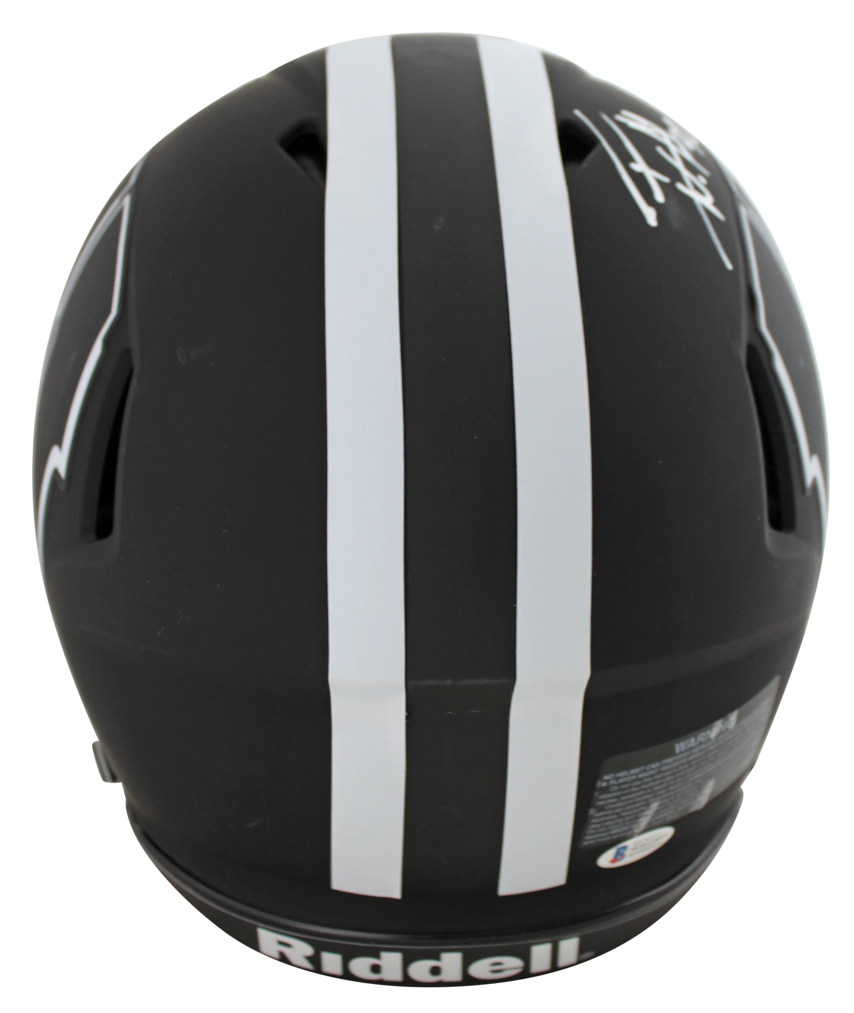 Wisconsin T.J. Watt Mega Watt Signed Eclipse Full Size Speed Proline Helmet BAS - Image 3