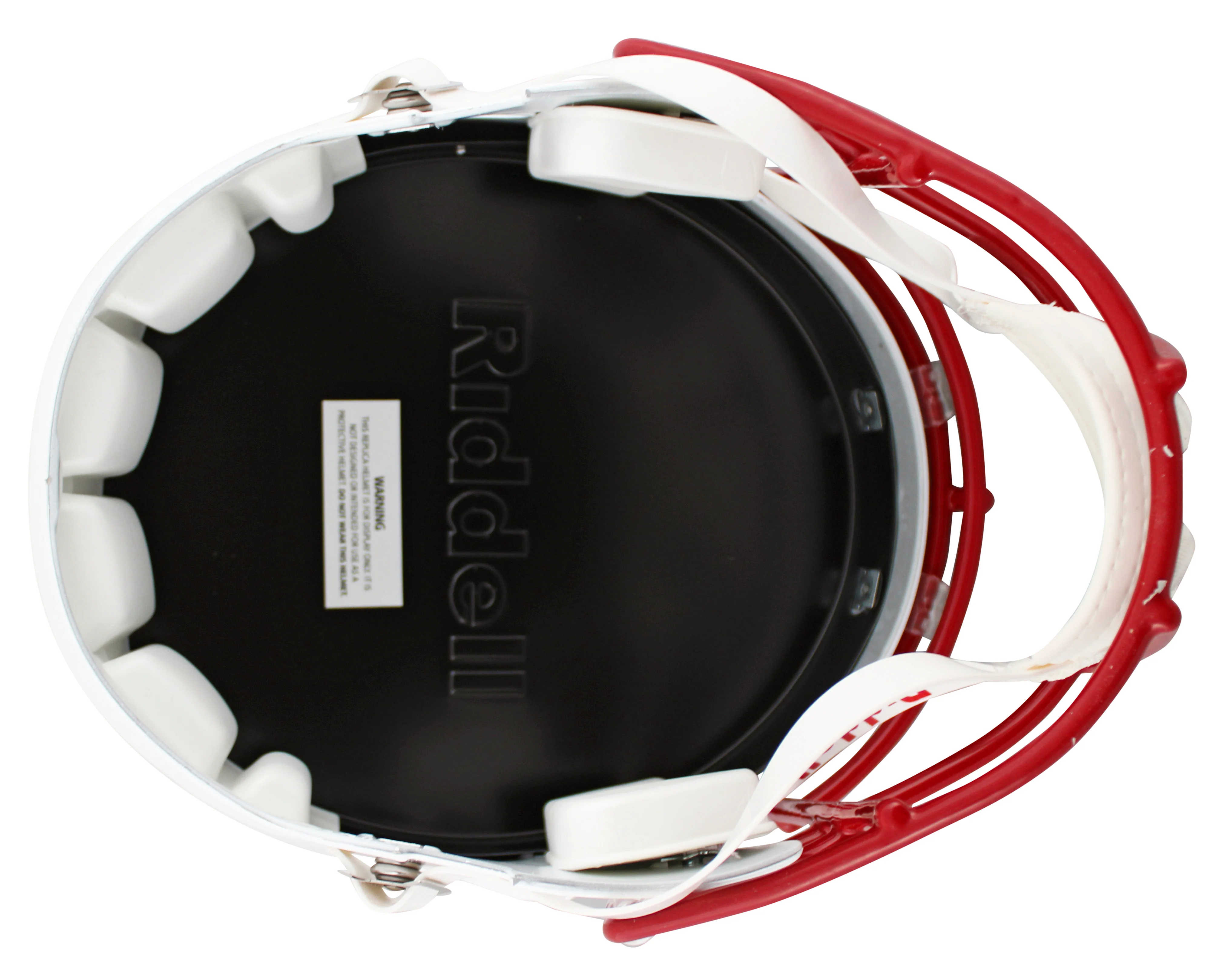 Wisconsin T.J. Watt Signed Full Size Speed Rep Helmet W/ Case BAS Witnessed - Image 5