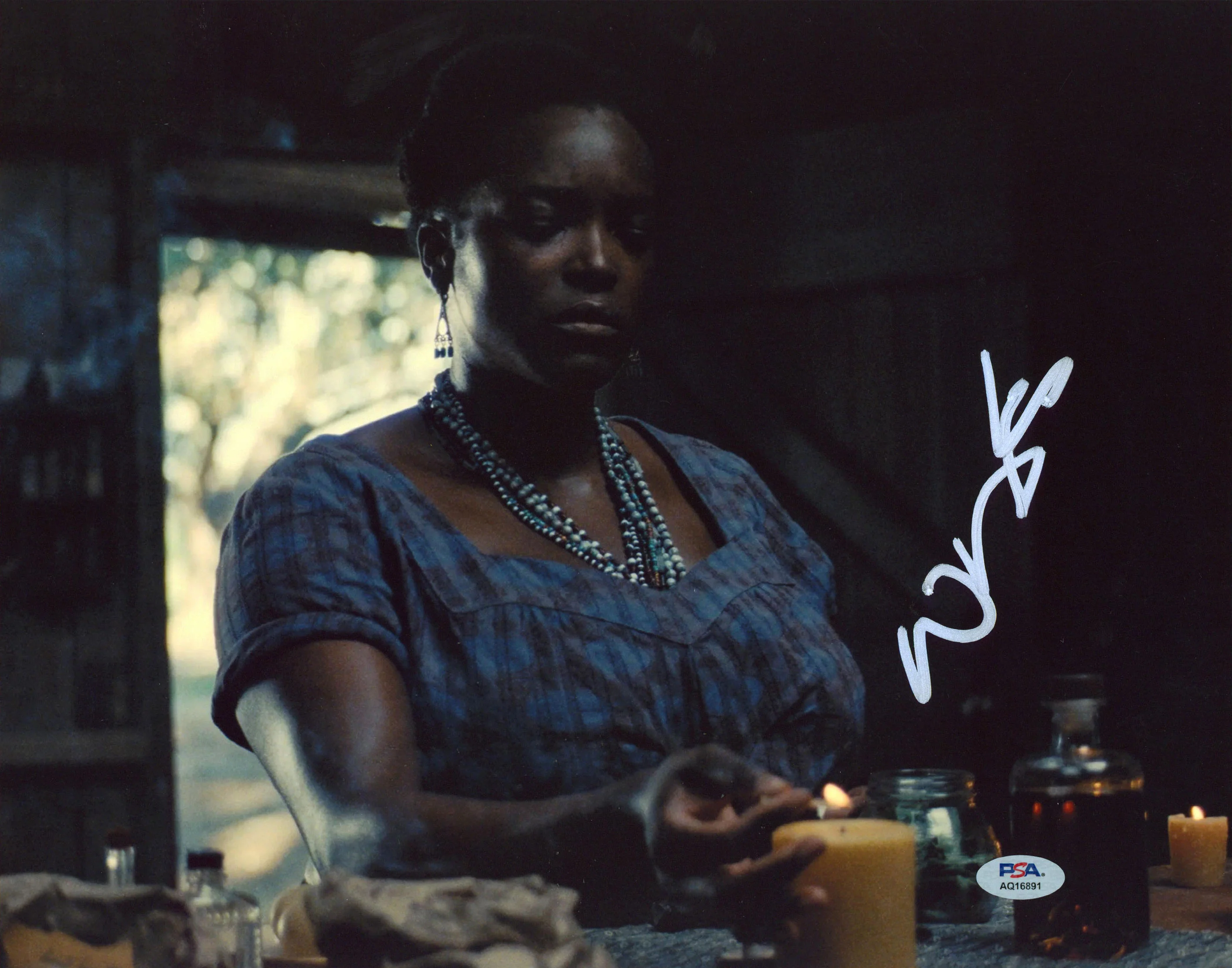 Wunmi Mosaku Lovecraft Country Authentic Signed 11x14 Photo PSA/DNA #AQ16891 - Image 2