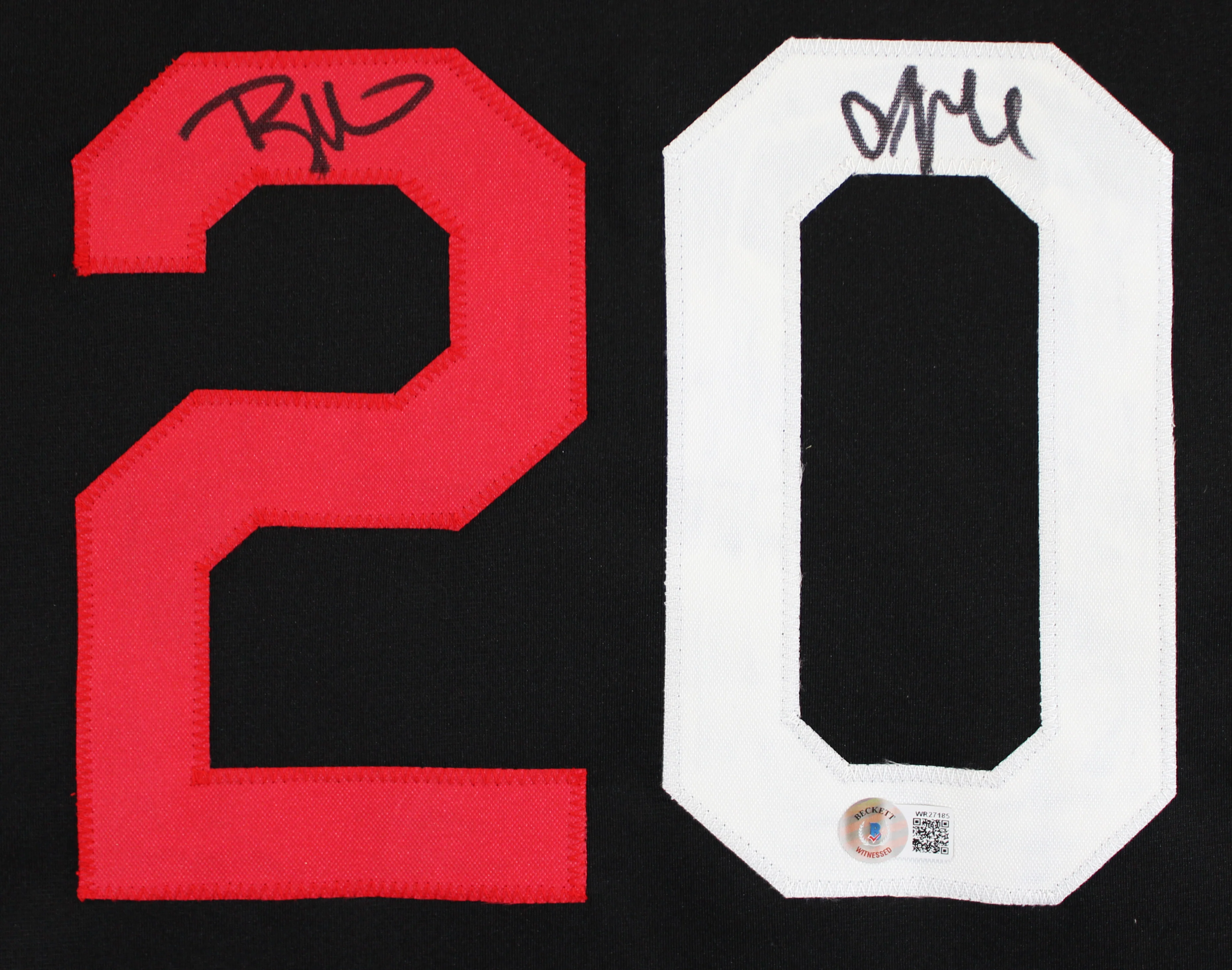 WWE Nikki Bella & Bri Bella Signed Black Pro Style Jersey BAS Witnessed #WR27185 - Image 3