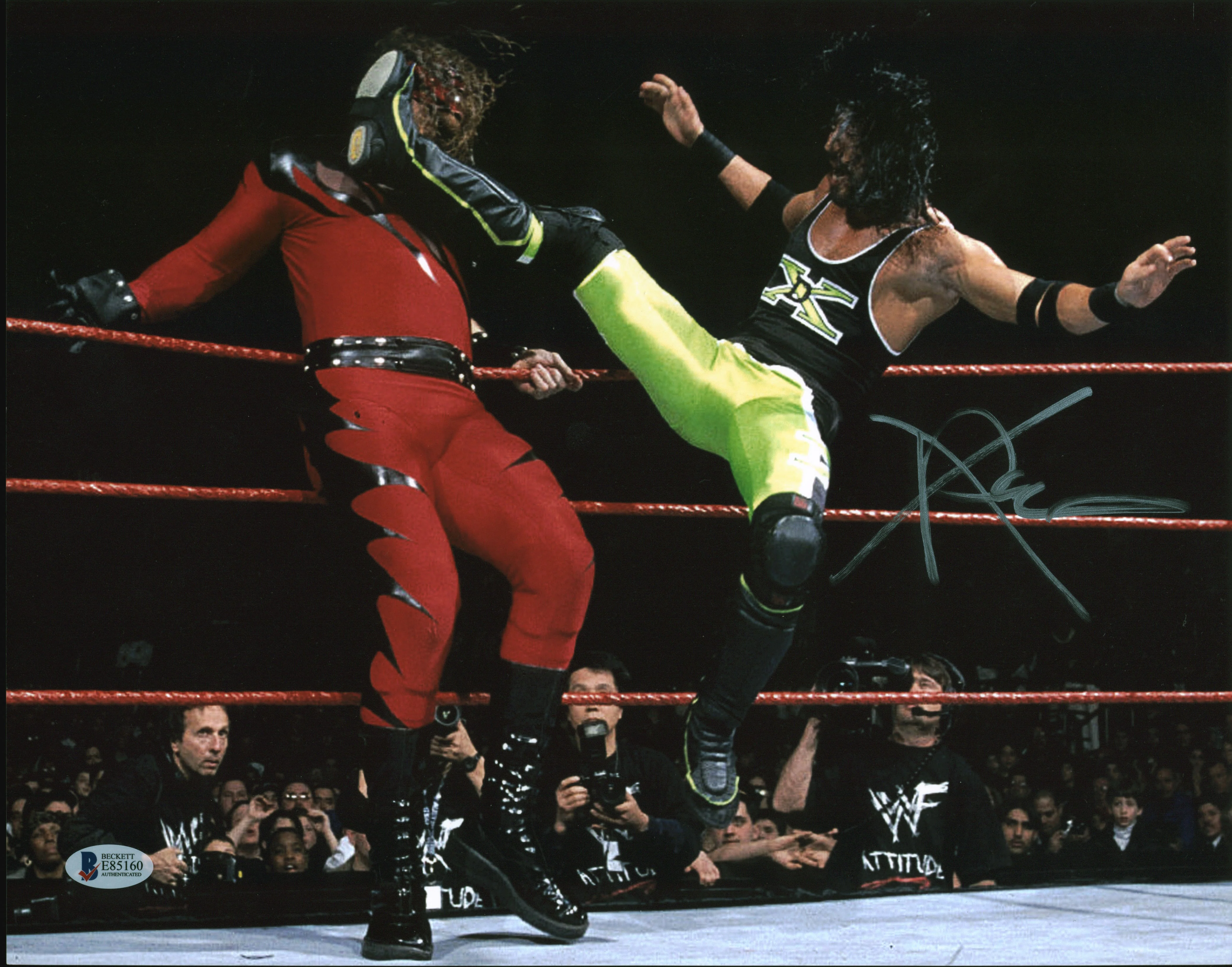 X-Pac WWE Wrestling Authentic Signed 11x14 Photo Autographed BAS #E85160