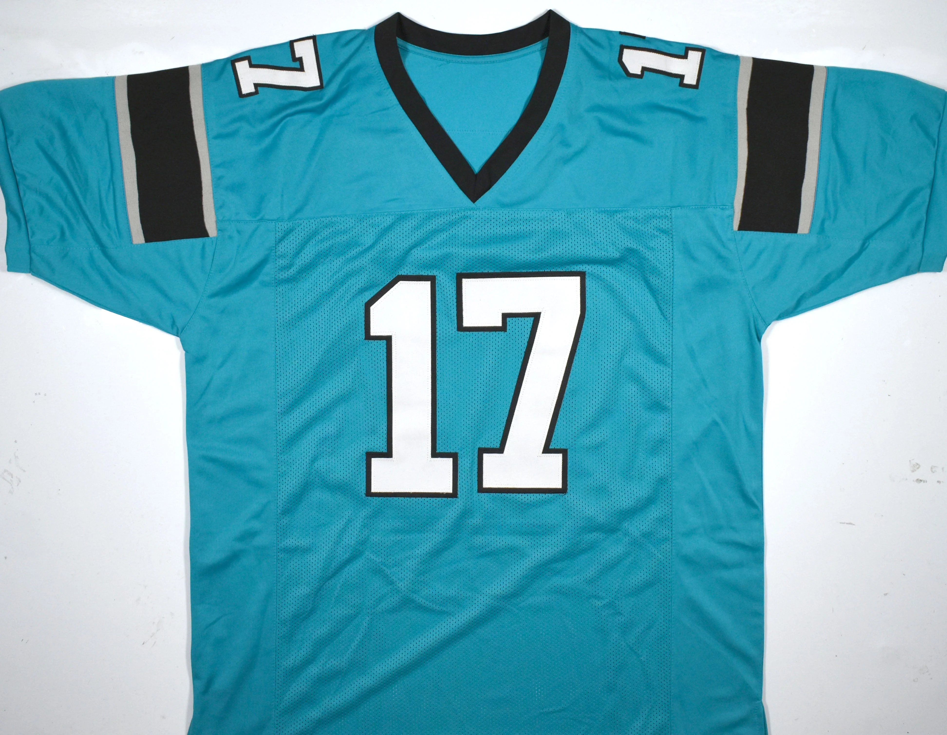 Xavier Legette Autographed Teal Pro Style Jersey - Beckett W Hologram *Black - Image 3