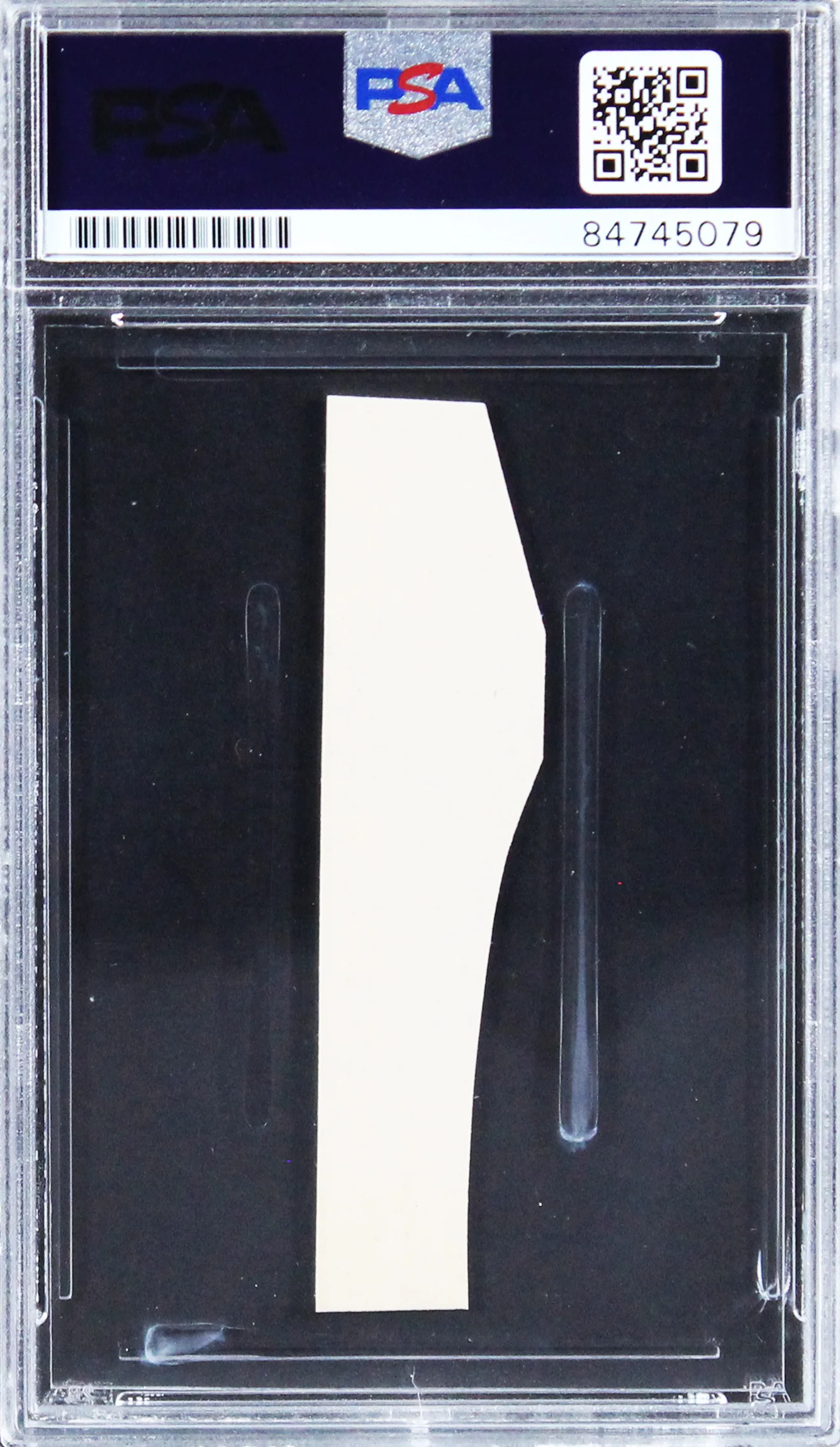 Yankees Babe Ruth Authentic Signed .65x3.25 Cut Sig Auto NM-MT 8 PSA/DNA Slabbed - Image 3