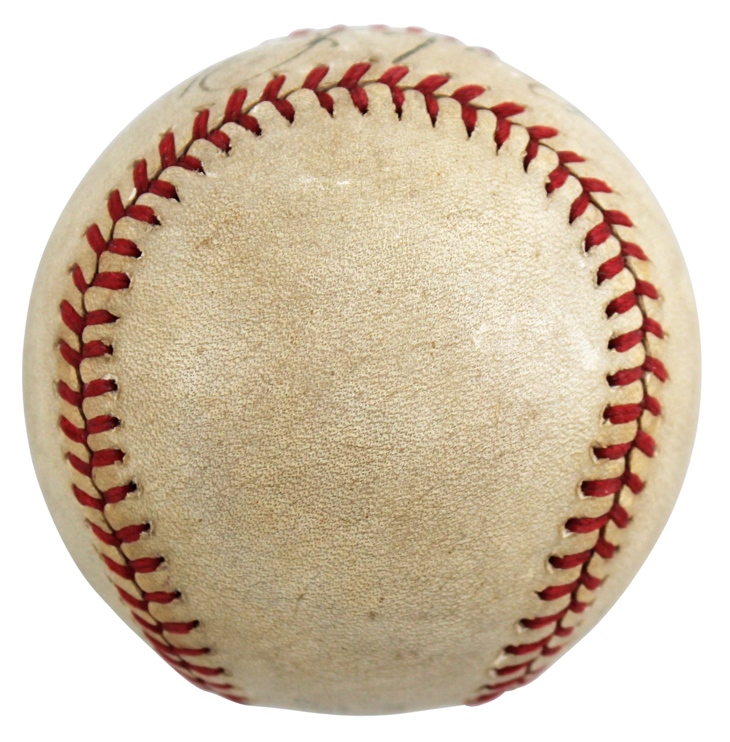 Yankees Babe Ruth Signed Harridge 1940-47 Reach Oal Baseball PSA/DNA #AK09711 - Image 5