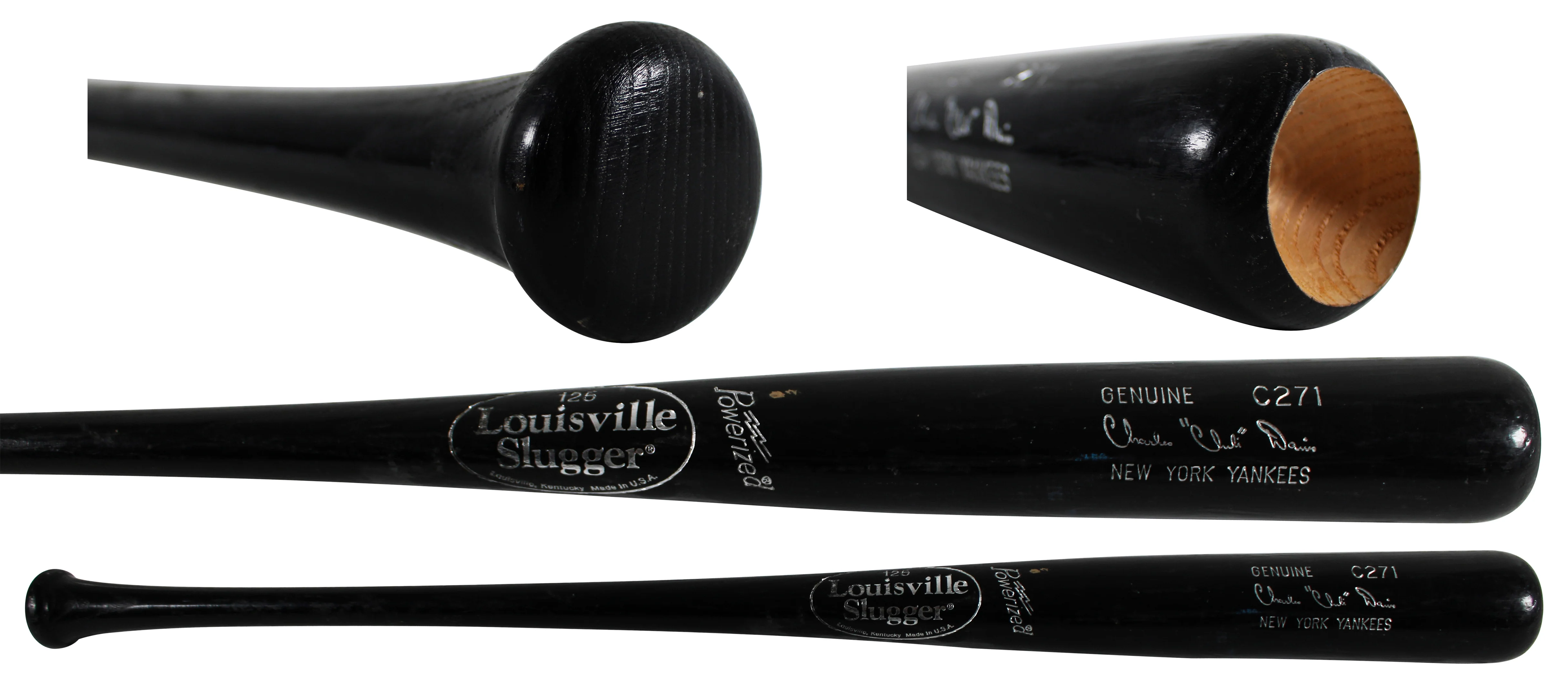 Yankees Chili Davis Louisville Slugger Player Model Baseball Bat Un-signed - Image 2