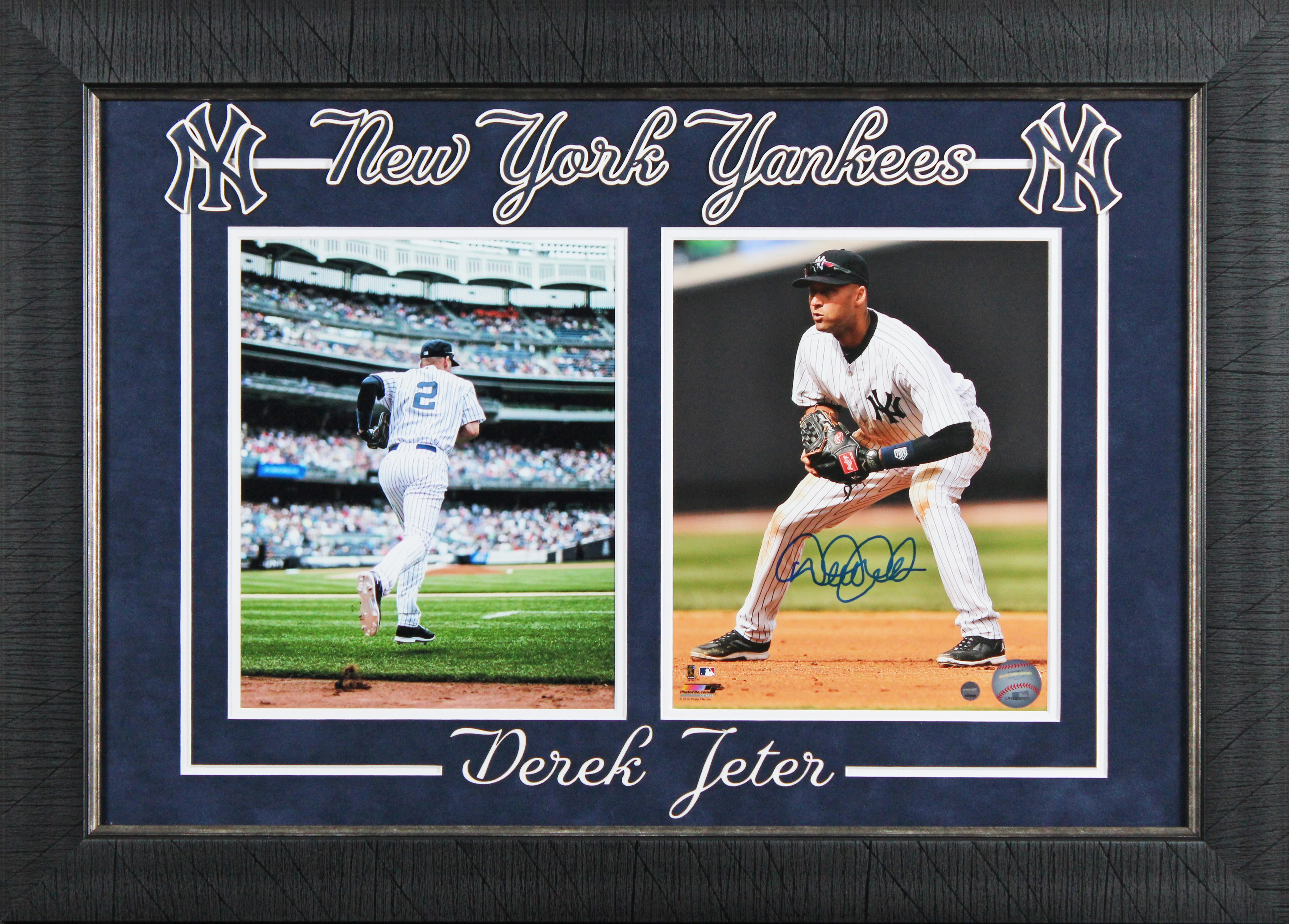 Yankees Derek Jeter Authentic Signed 8x10 Framed Photo Steiner #SS236494 - Image 2