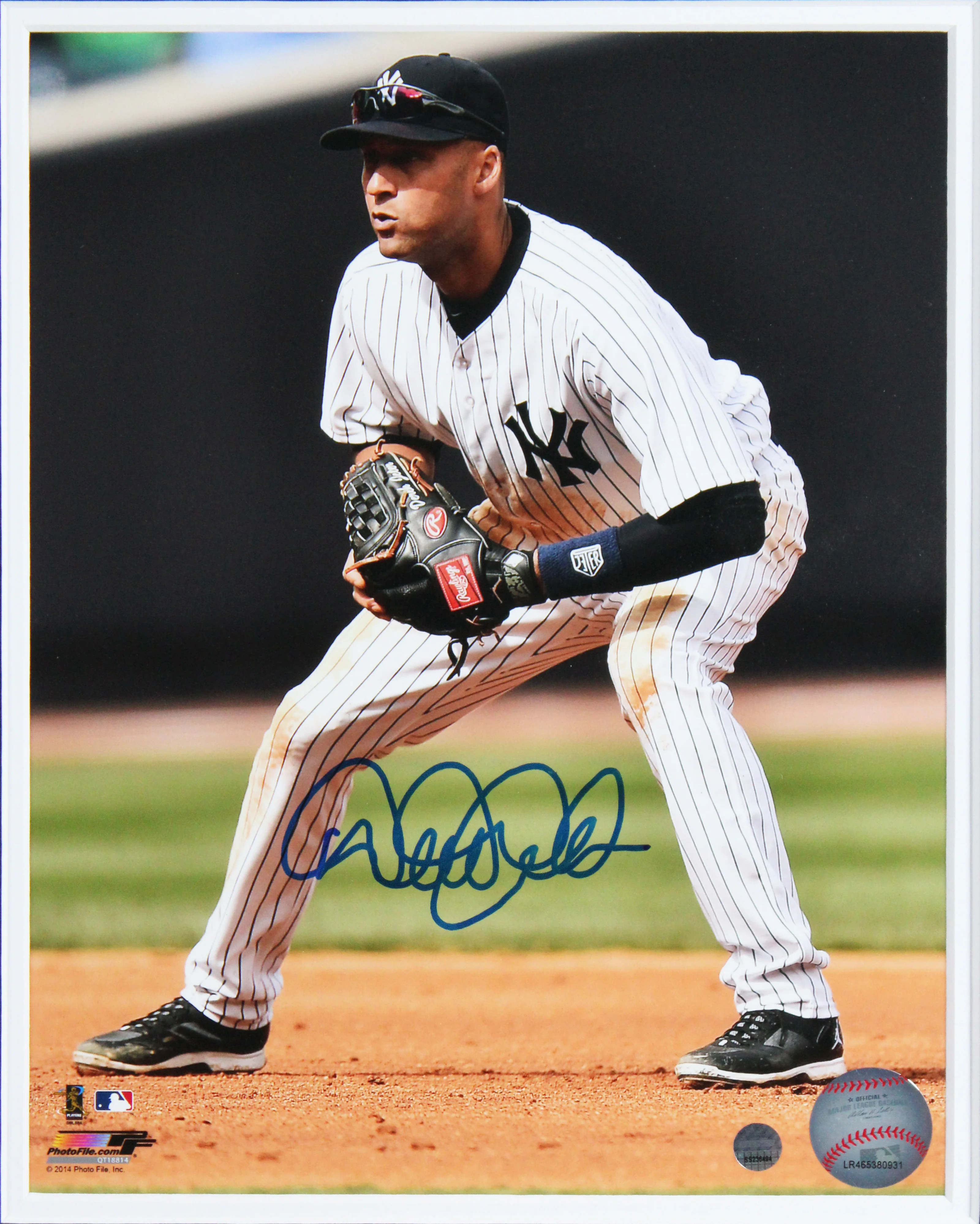 Yankees Derek Jeter Authentic Signed 8x10 Framed Photo Steiner #SS236494 - Image 3
