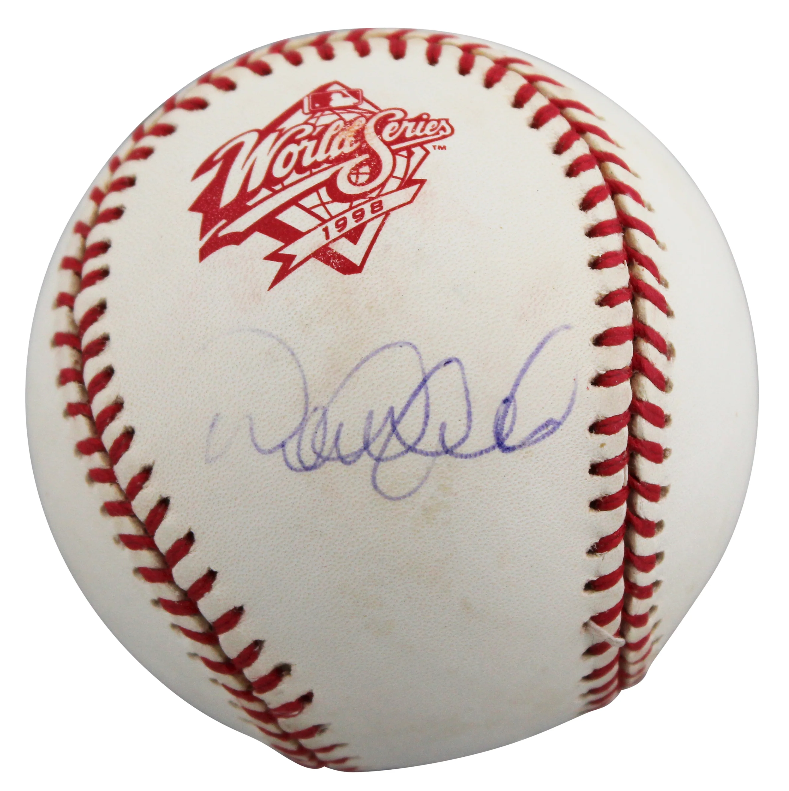 Yankees Derek Jeter Signed 1998 World Series Selig Oml Baseball MLB #AR013157 - Image 3