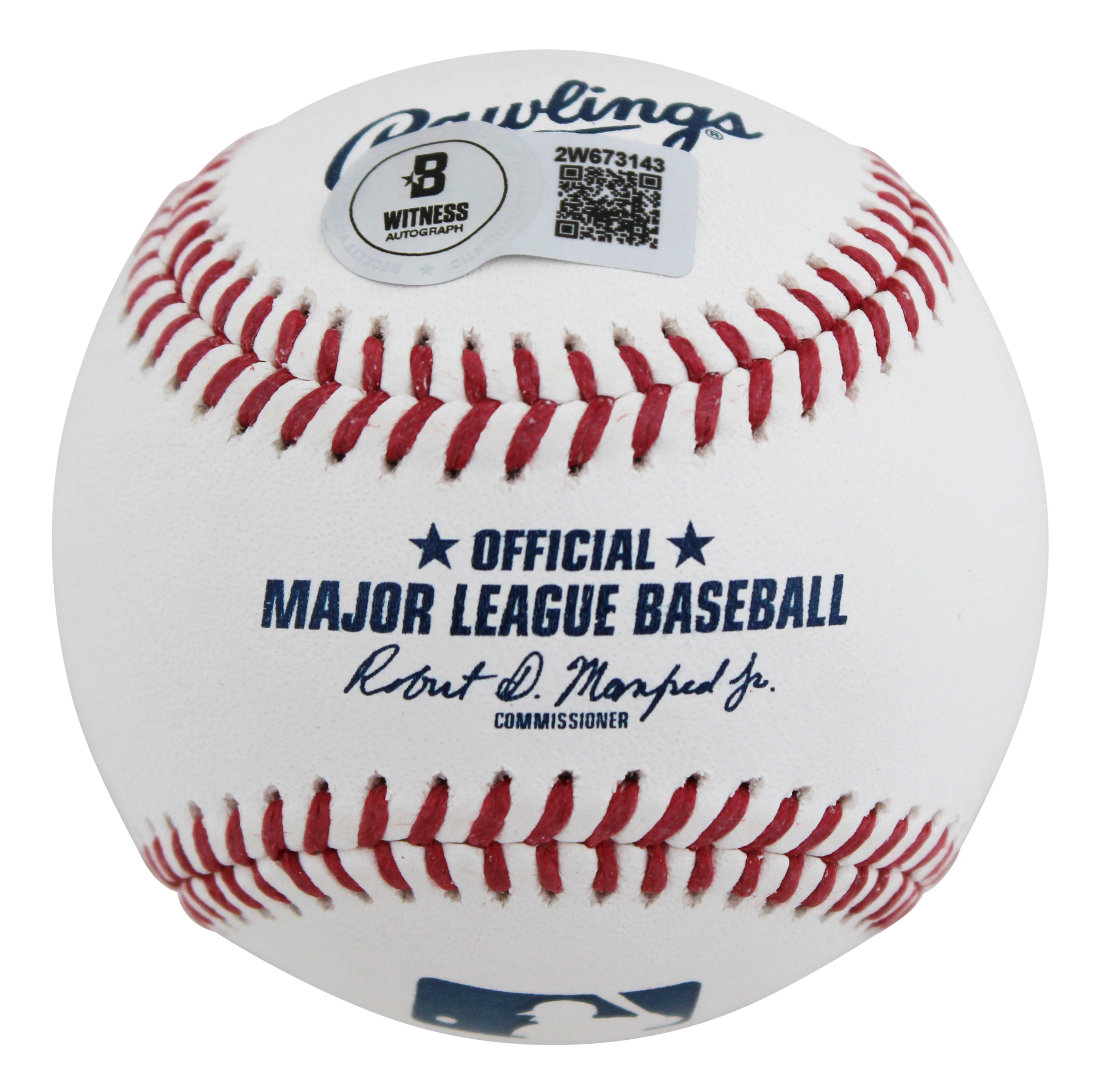 Yankees Goose Gossage "5x Insc Career Stat" Signed Oml Baseball BAS Witnessed - Image 4
