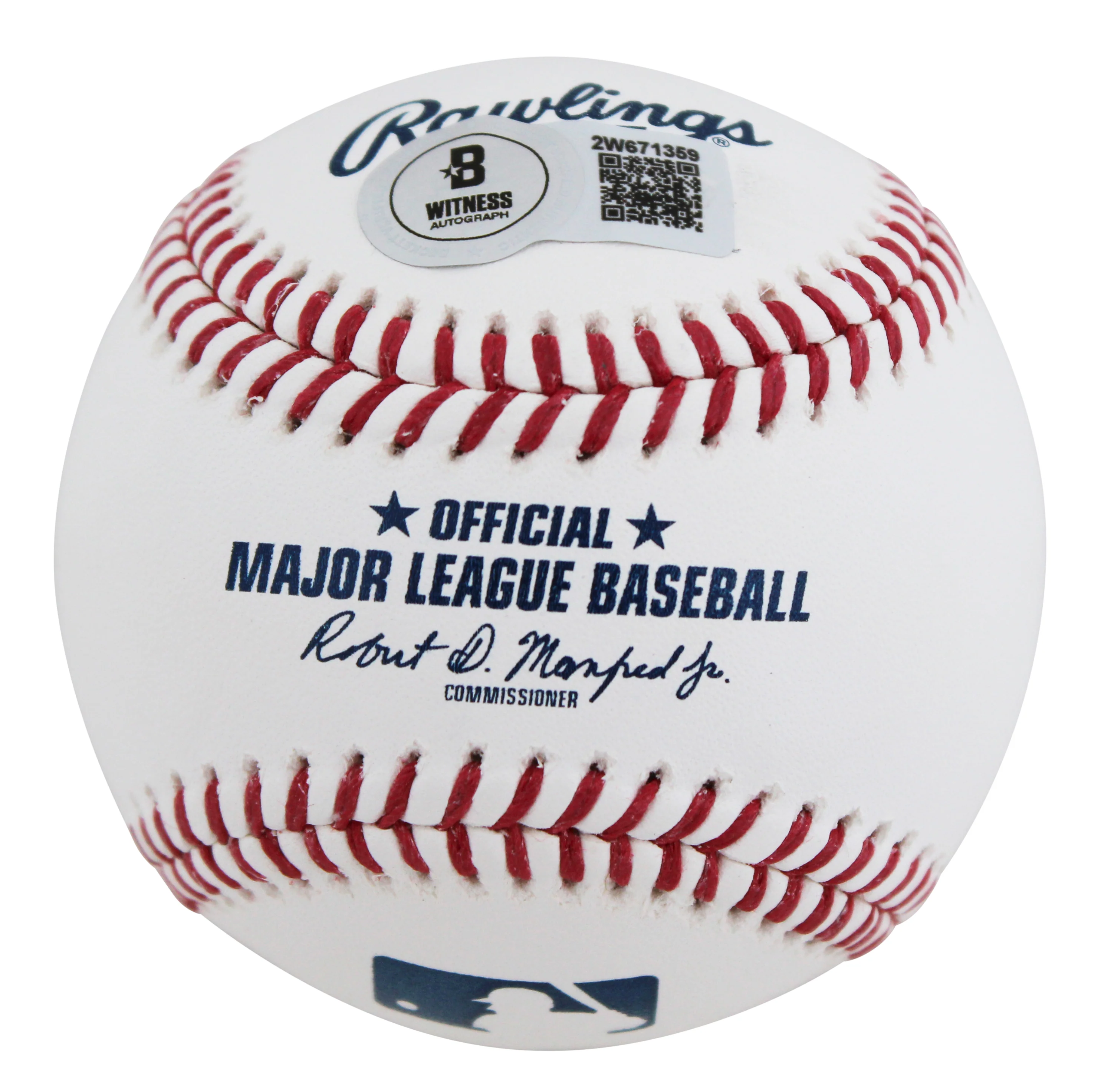 Yankees Goose Gossage "HOF, Svs, & K's" Signed Oml Baseball BAS Witnessed - Image 4