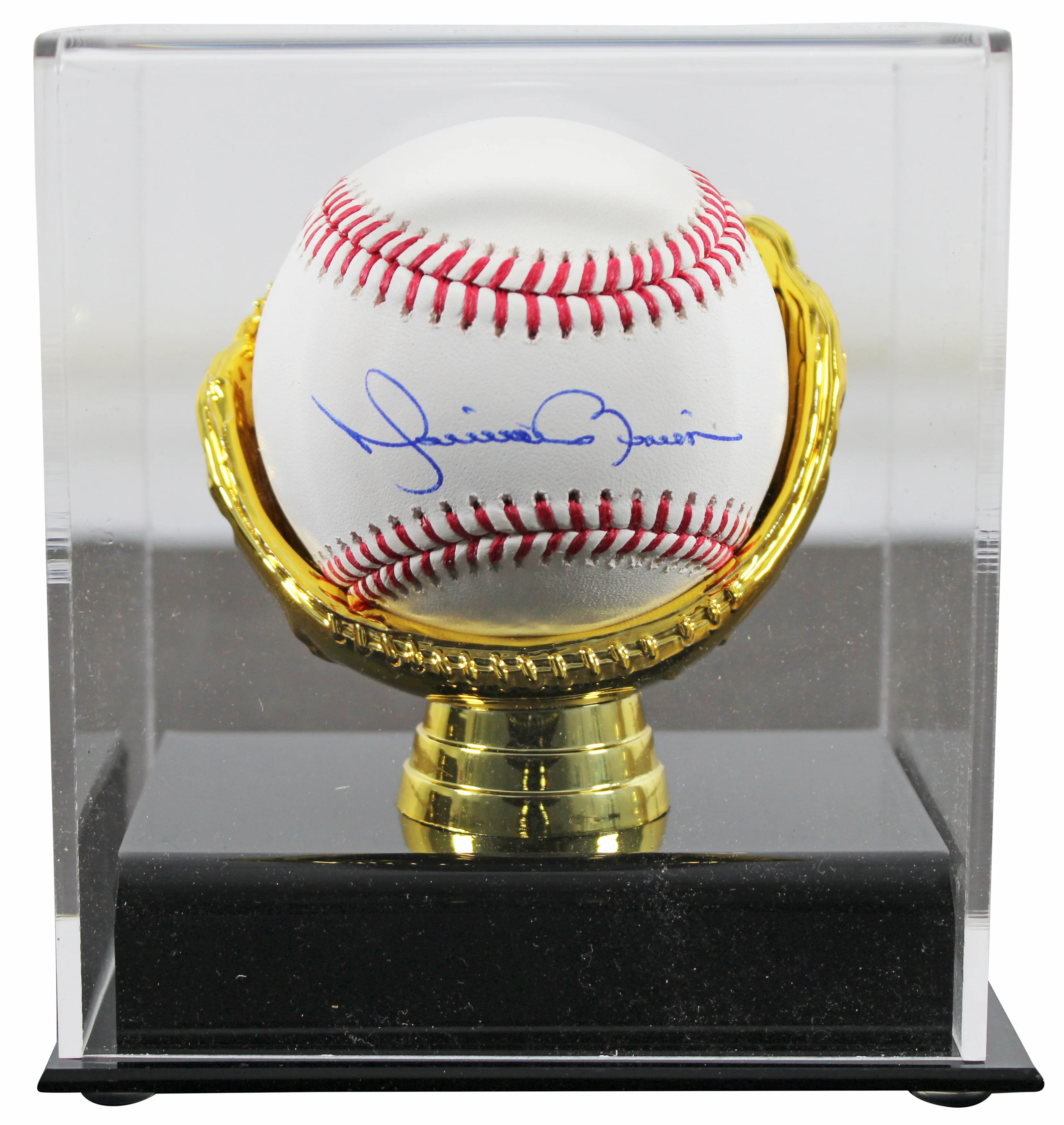 Yankees Mariano Rivera Authentic Signed Oml Baseball w/ Case BAS Witnessed - Image 2