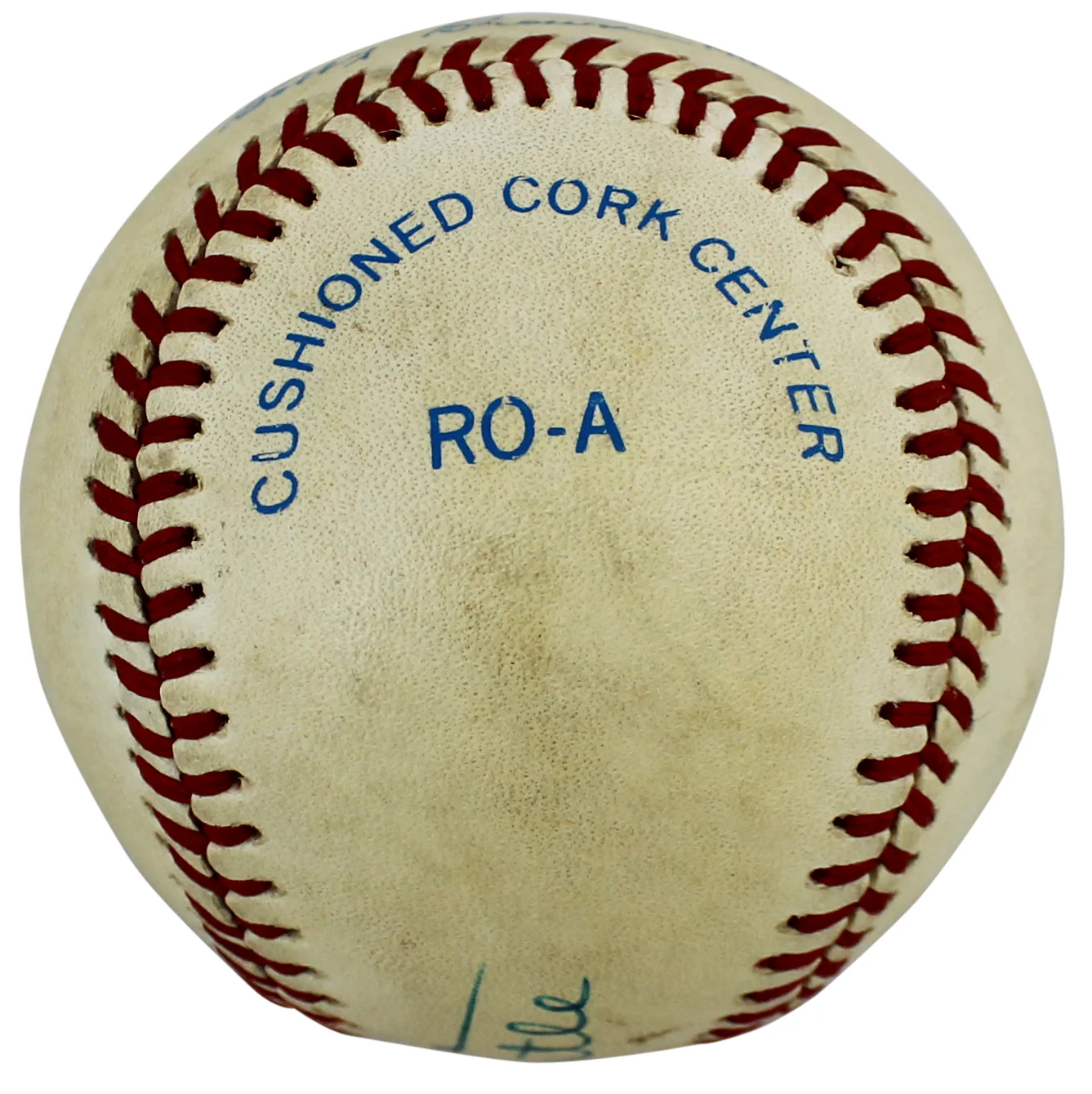 Yankees Mickey Mantle "Best Wishes" Authentic Signed Oal Baseball JSA #X40056 - Image 6