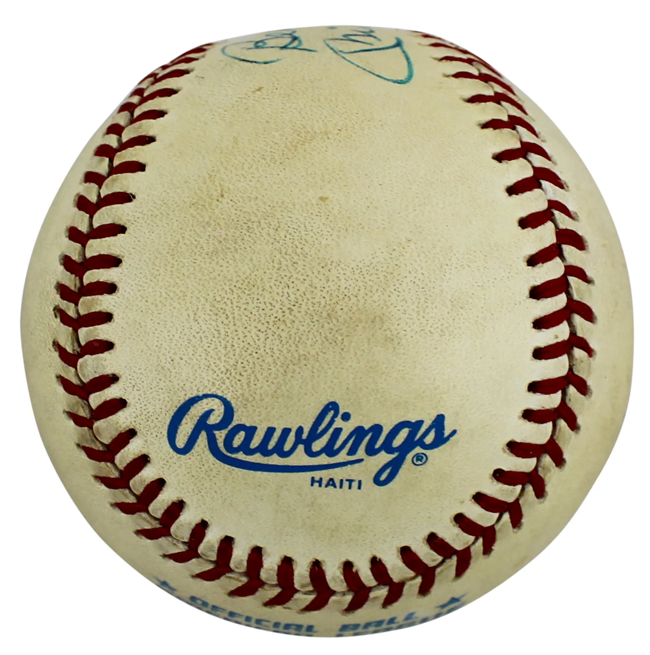 Yankees Mickey Mantle "Best Wishes" Authentic Signed Oal Baseball JSA #X40056 - Image 7