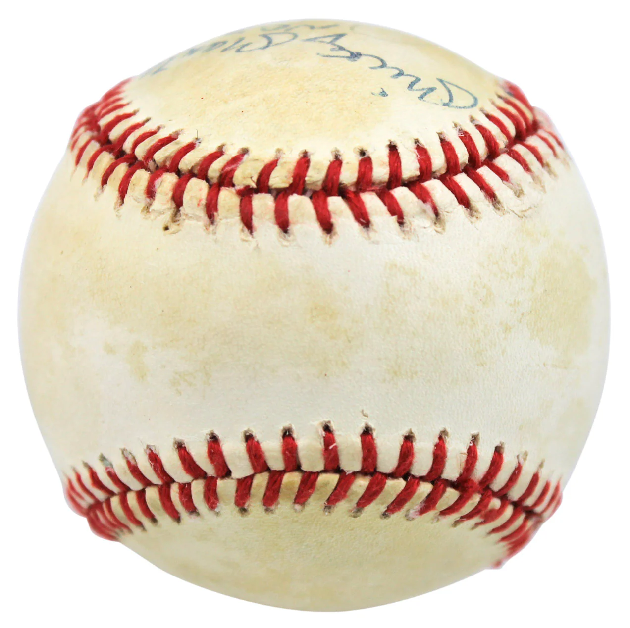 Yankees Mickey Mantle & Roger Maris "No. 7" Signed Onl Baseball PSA/DNA #H45984 - Image 5