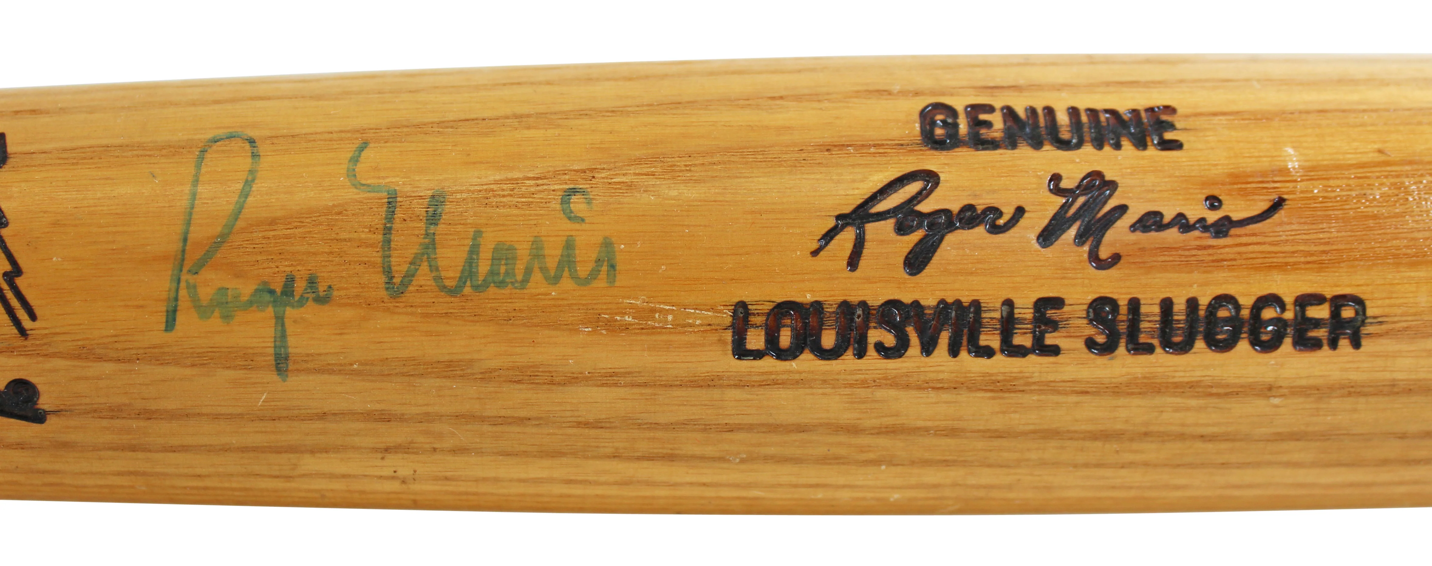 Yankees Roger Maris Authentic Signed Louisville Slugger Bat PSA & BAS #AB40201 - Image 7