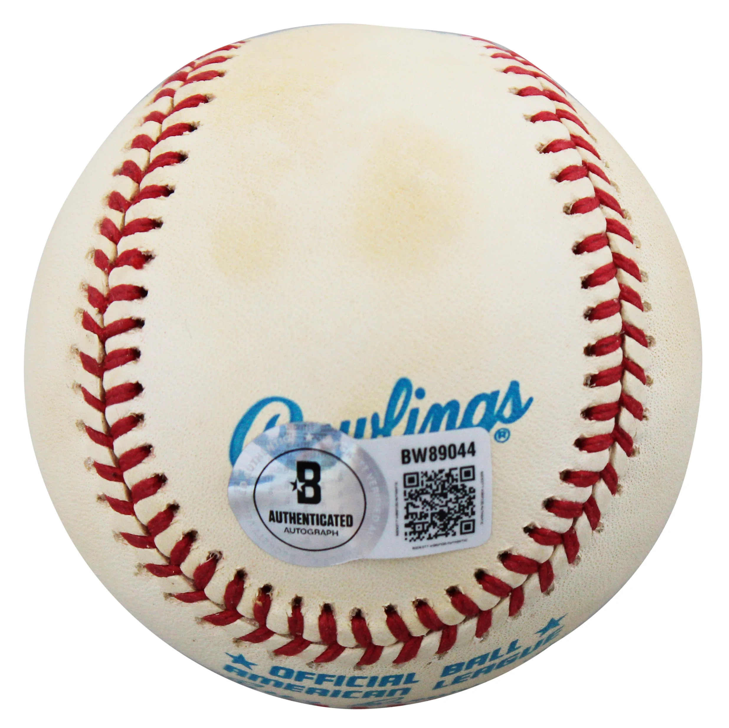 Yankees Yogi Berra Authentic Signed Bobby Brown OAL Baseball BAS #BW89044 - Image 5