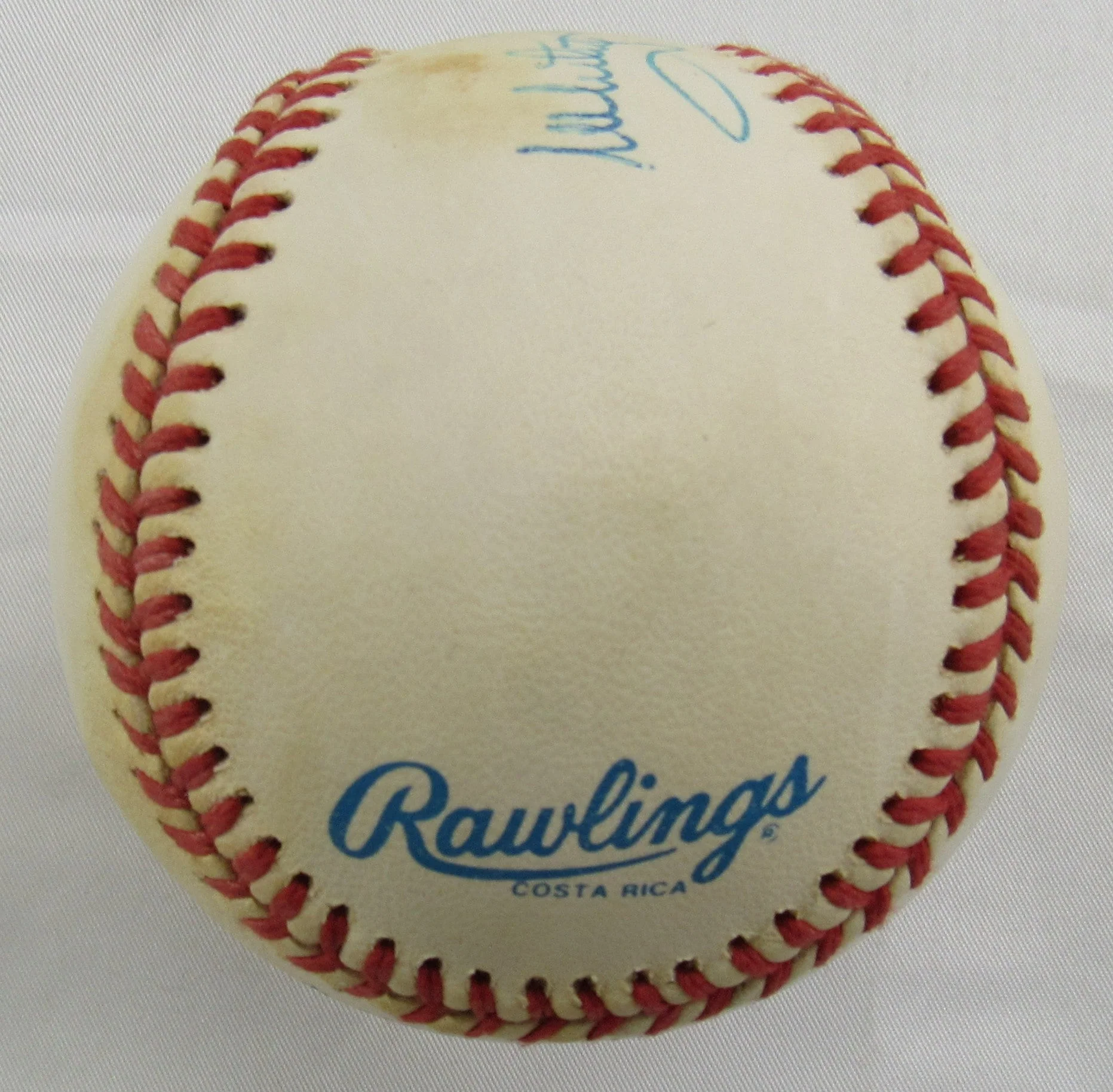 Whitey Ford Signed Auto Rawlings Baseball UDA COA - Image 3