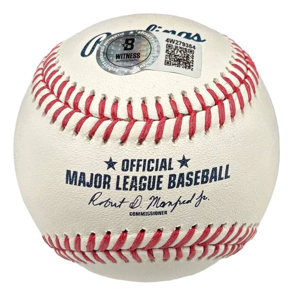 Yordan Alvarez Houston Astros Signed Official MLB Baseball BAS - Image 2