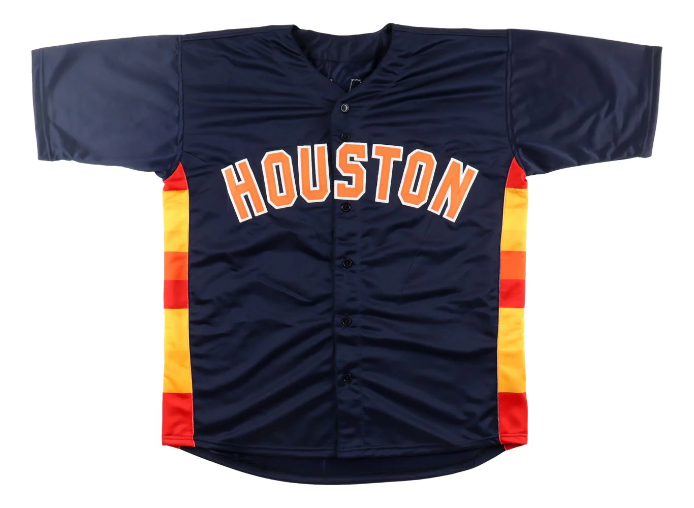 Yordan Alvarez Houston Signed Navy Baseball Jersey 2019 AL ROY BAS - Image 3