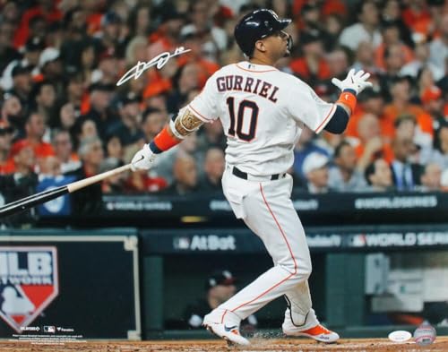 Yuli Gurriel Autographed Houston Astros 16X20 Batting Photo-JSA W *White - Image 6