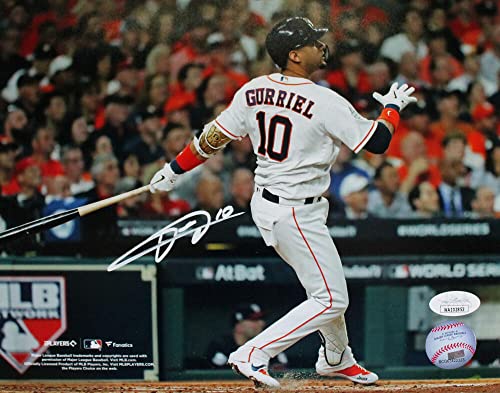 Yuli Gurriel Autographed Houston Astros 8x10 Batting Photo-JSA W *White - Image 3